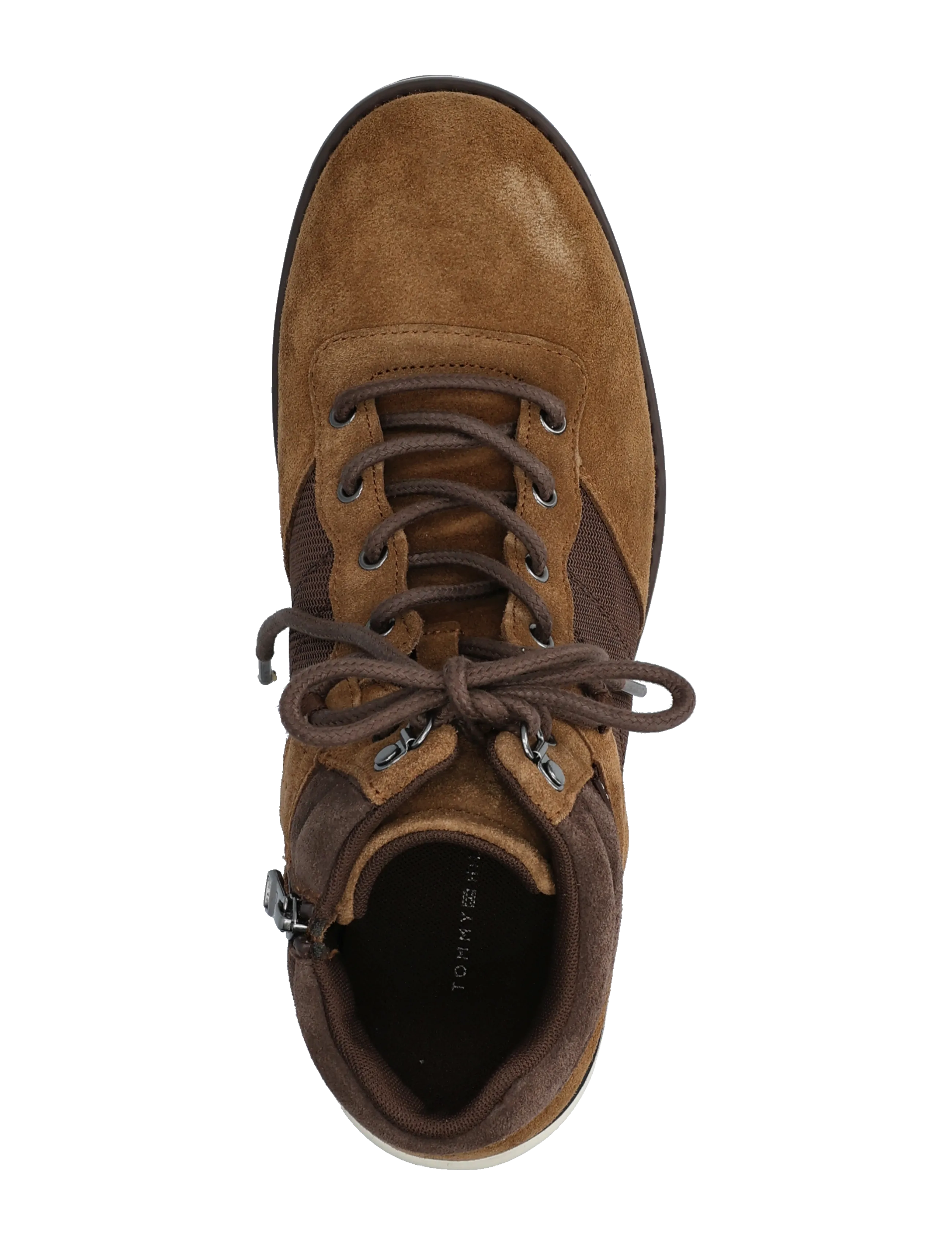 Tommy Hilfiger - CORPORATE OUTDOOR SUEDE BOOT - schnürstiefel - coconut grove - 3