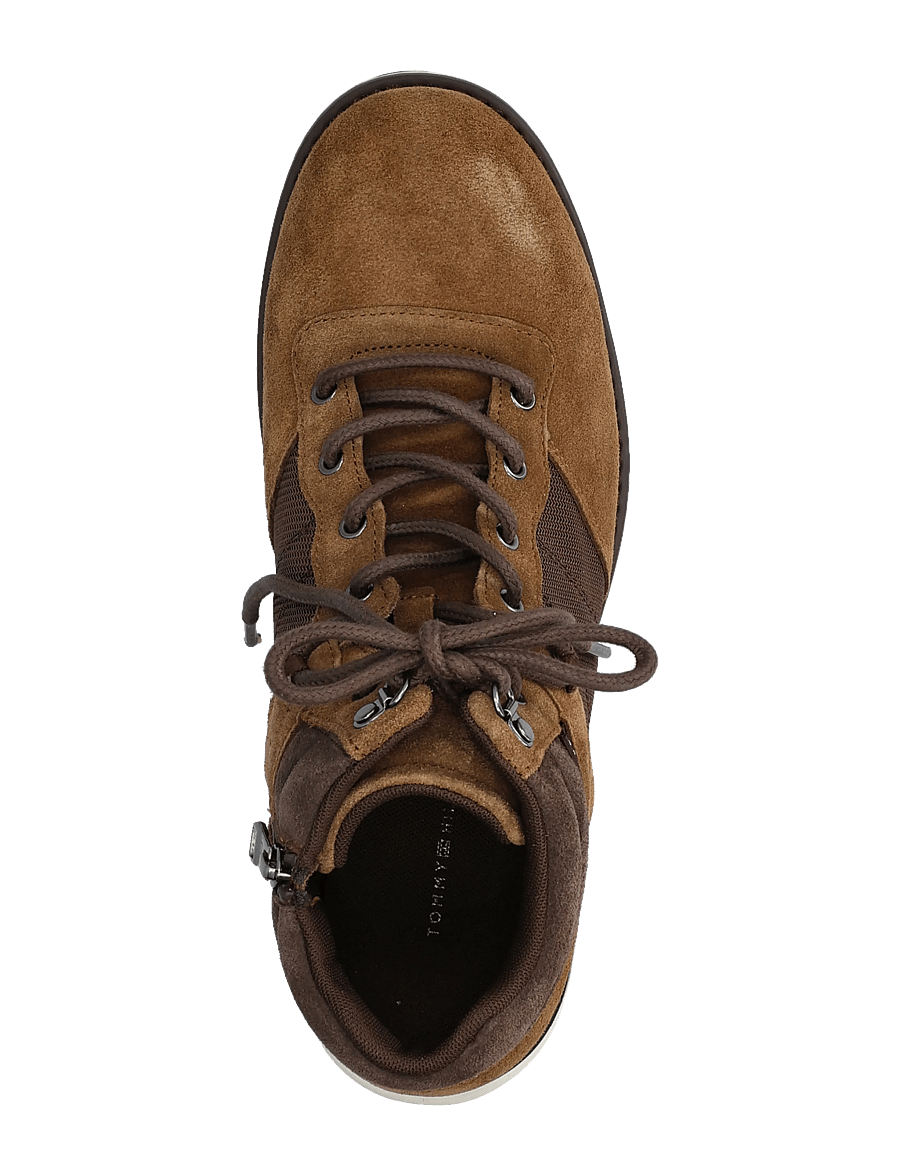 Tommy Hilfiger - CORPORATE OUTDOOR SUEDE BOOT - schnürstiefel - coconut grove - 3