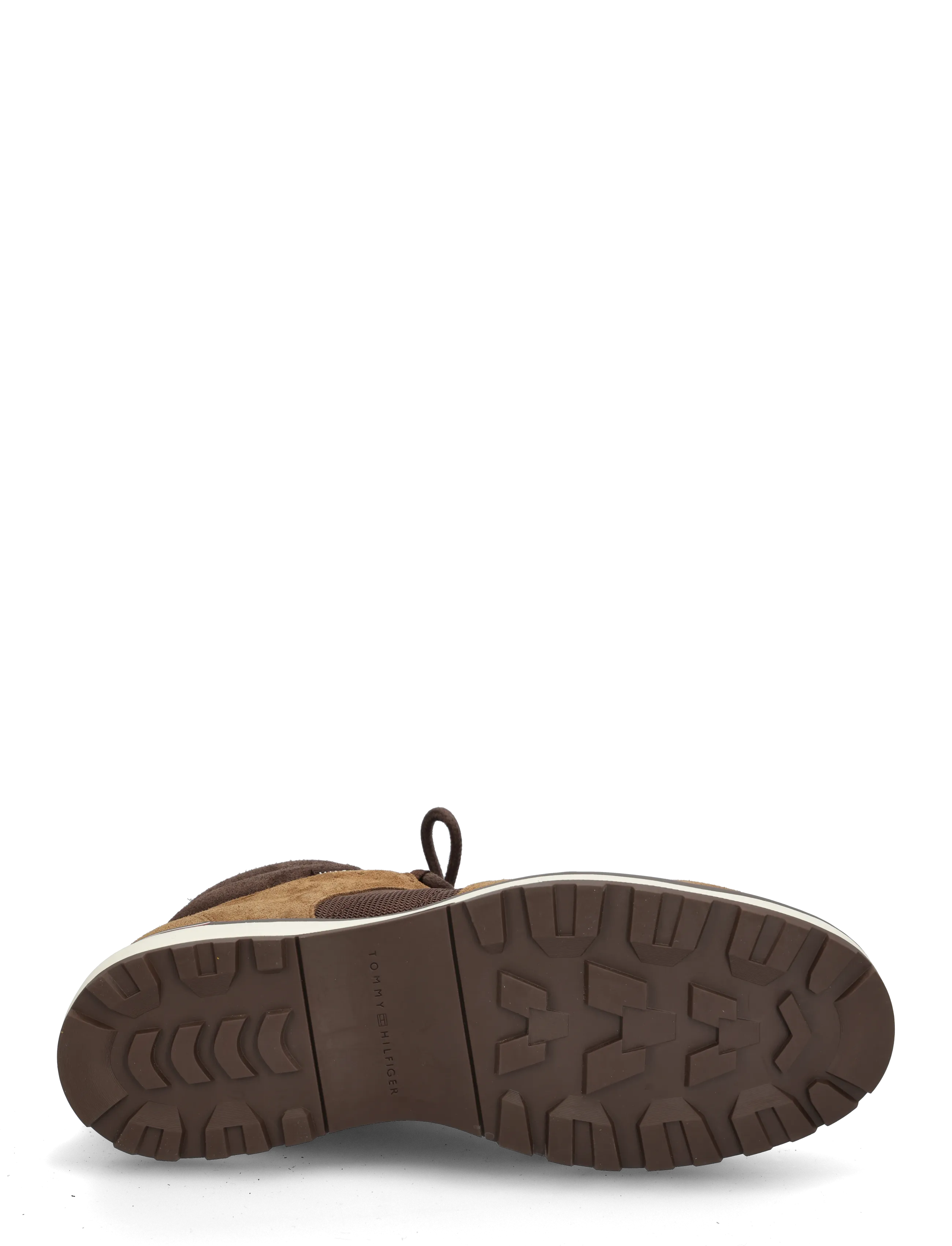 Tommy Hilfiger - CORPORATE OUTDOOR SUEDE BOOT - schnürstiefel - coconut grove - 4