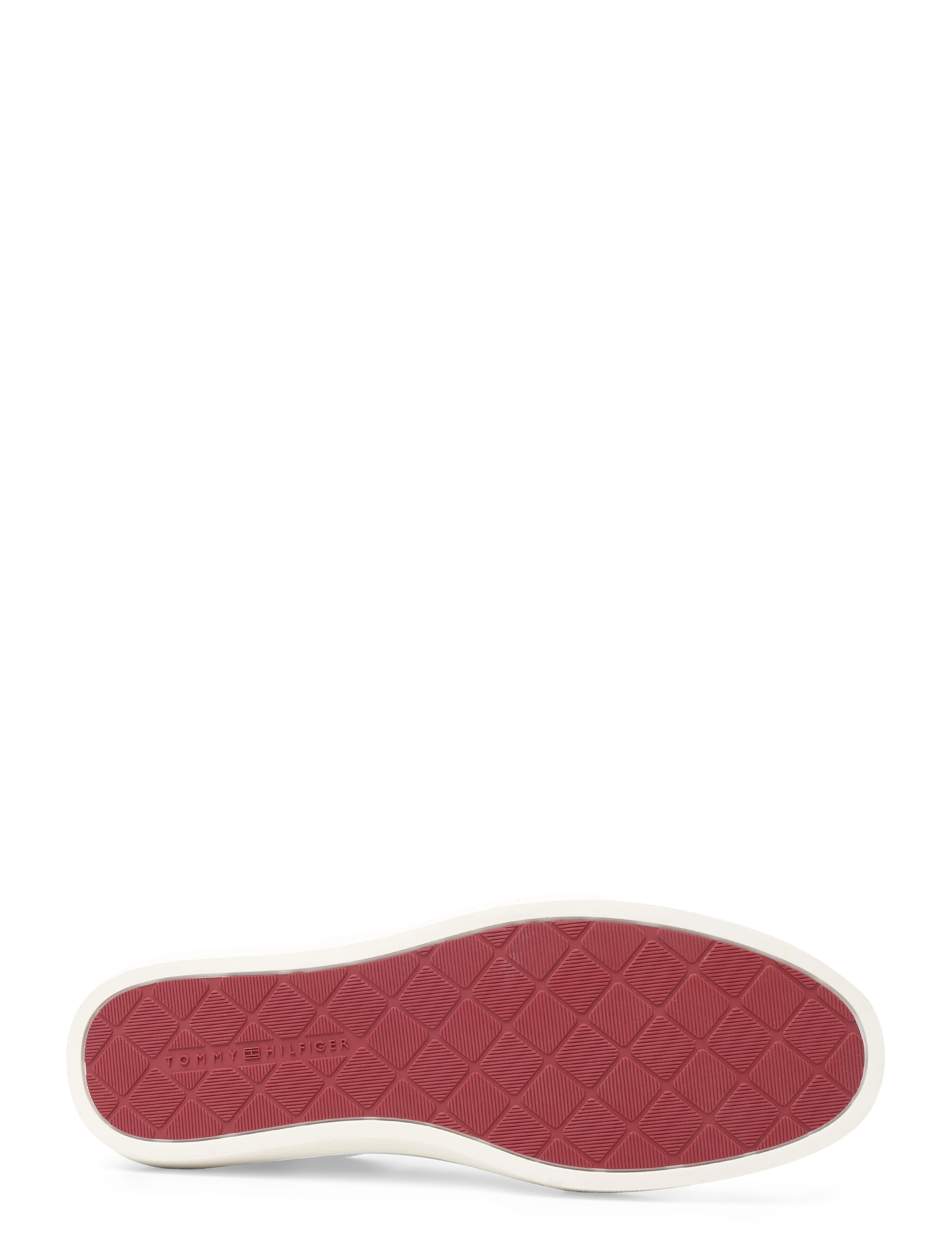 Tommy Hilfiger - DRESS CASUAL MIX SNEAKERS - låga sneakers - horseradish - 4