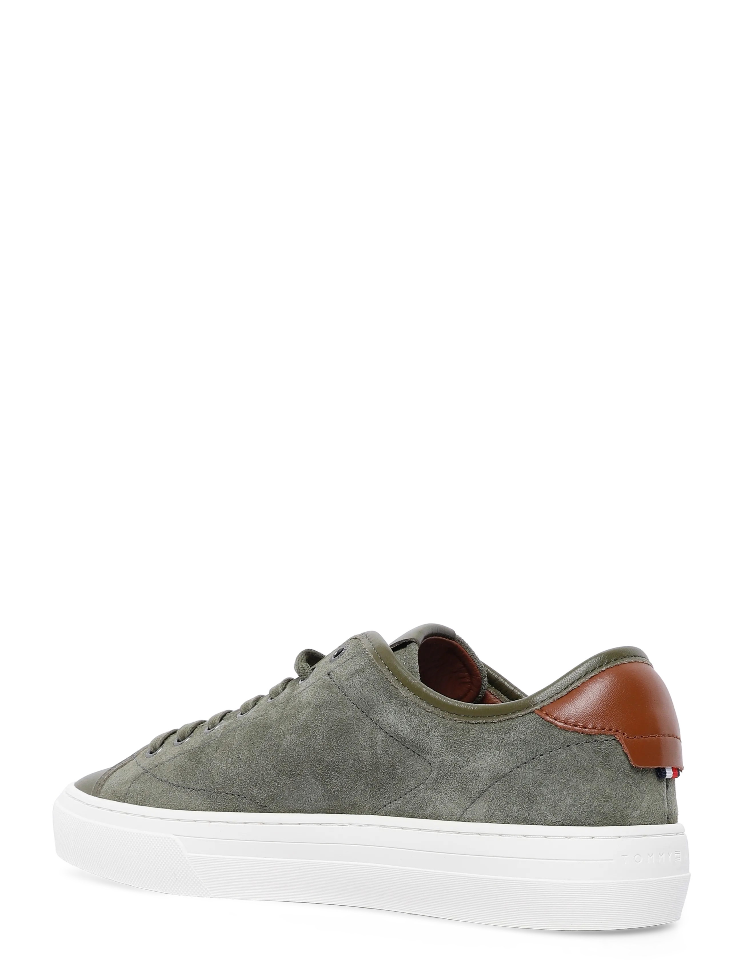 Tommy Hilfiger - DRESS CASUAL MIX SNEAKERS - platinum olive - 1
