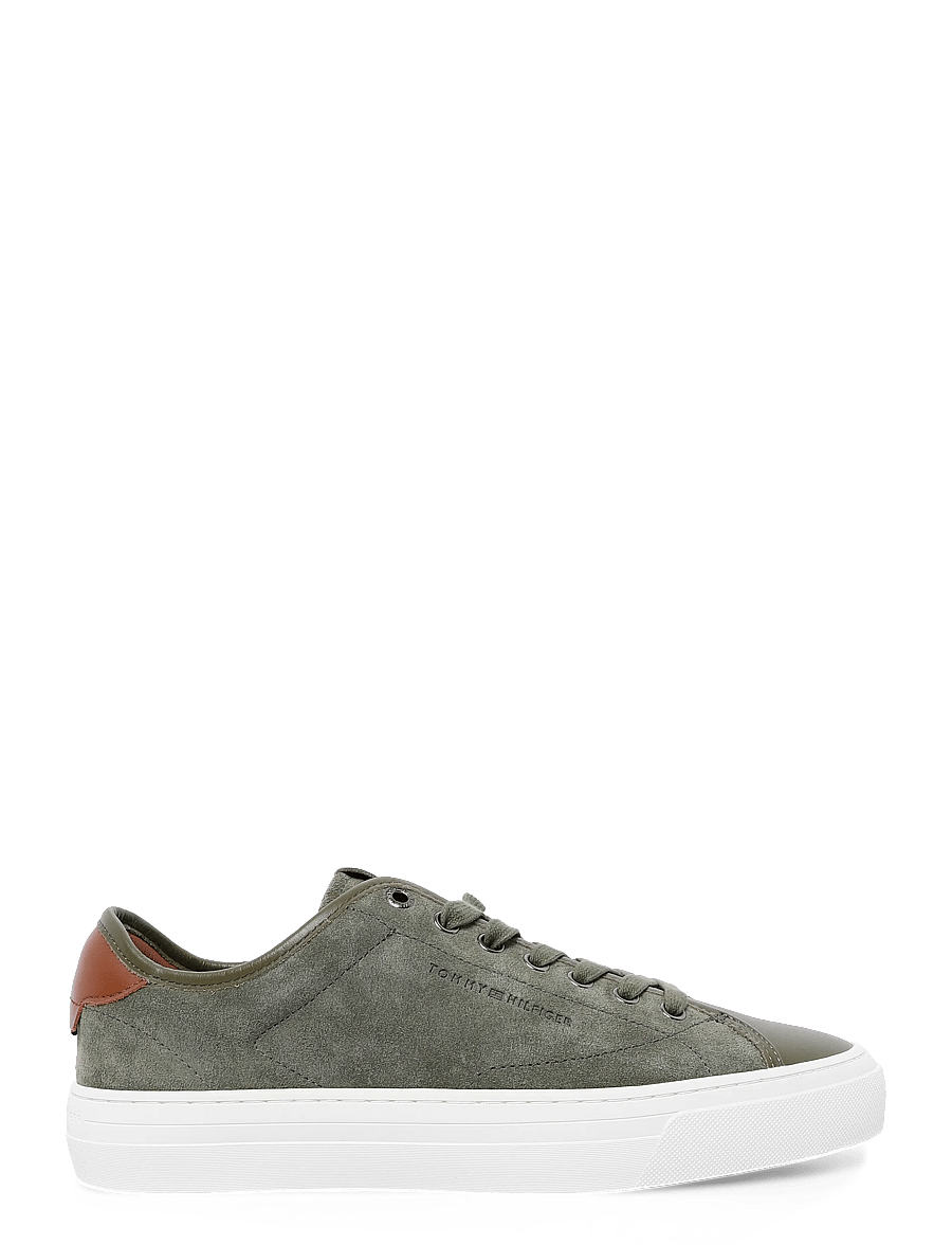 Tommy Hilfiger - DRESS CASUAL MIX SNEAKERS - low-top sneaker - platinum olive - 2