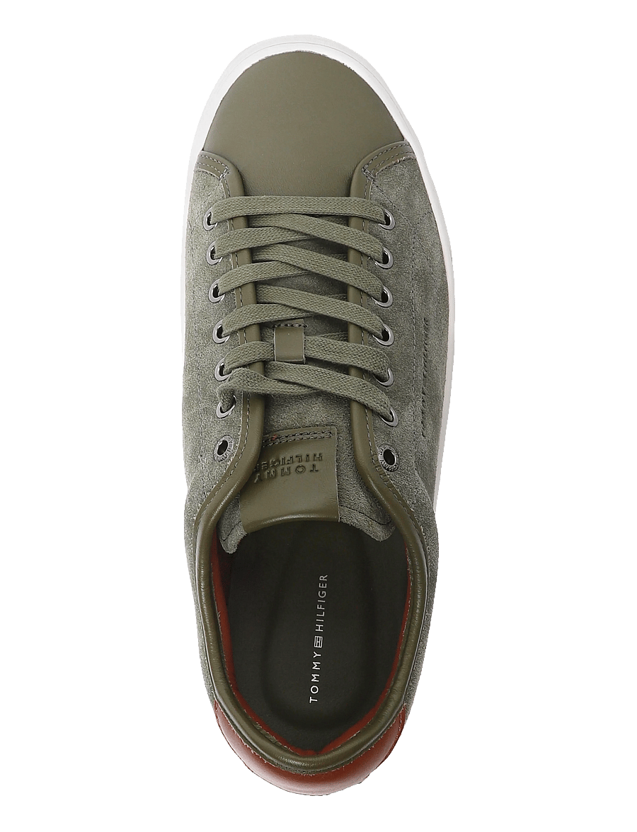 Tommy Hilfiger - DRESS CASUAL MIX SNEAKERS - low-top sneaker - platinum olive - 3