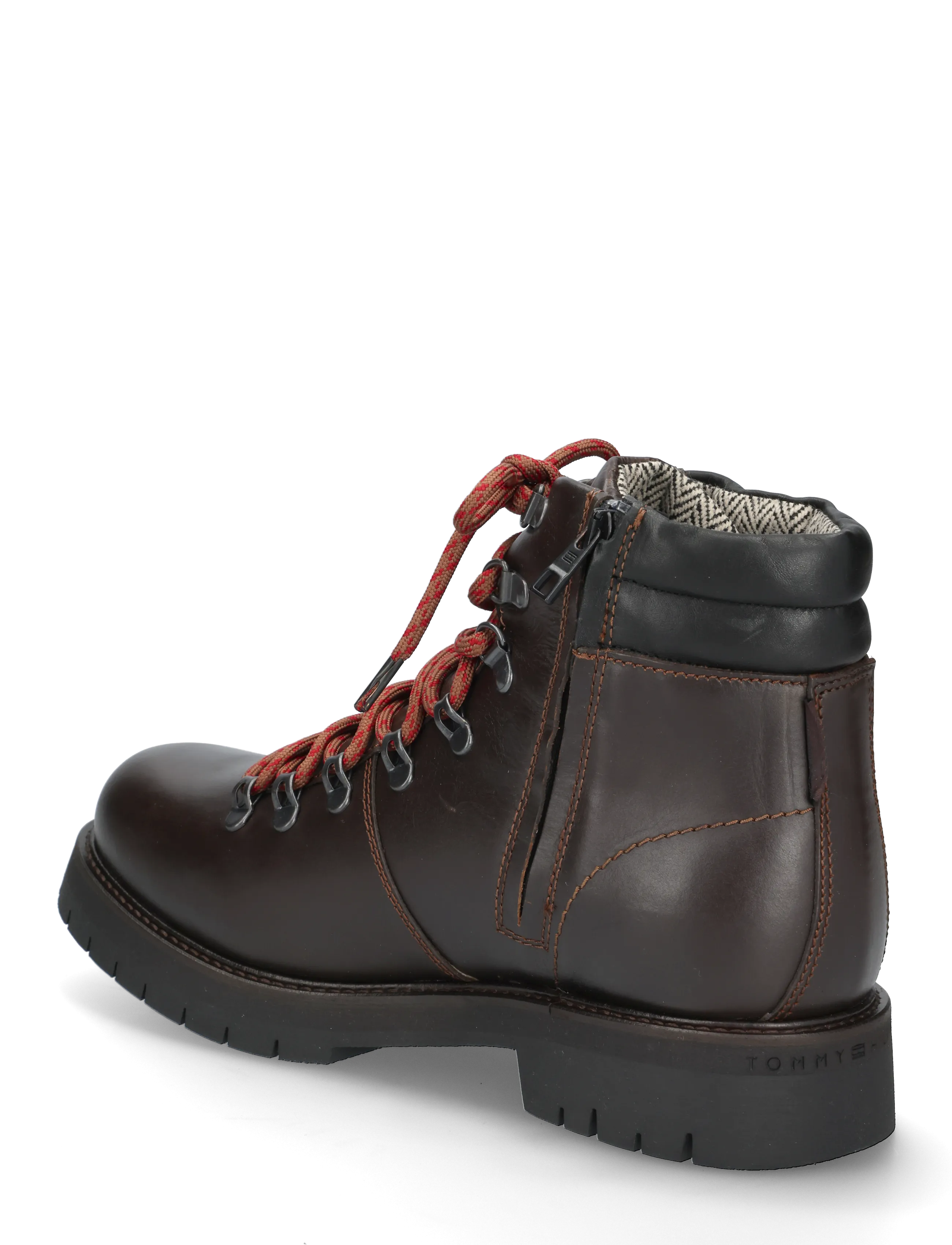 Tommy Hilfiger - ELEVATED OUTDOOR LTH WPM BOOT - kängor med snörning - brushed brown - 1