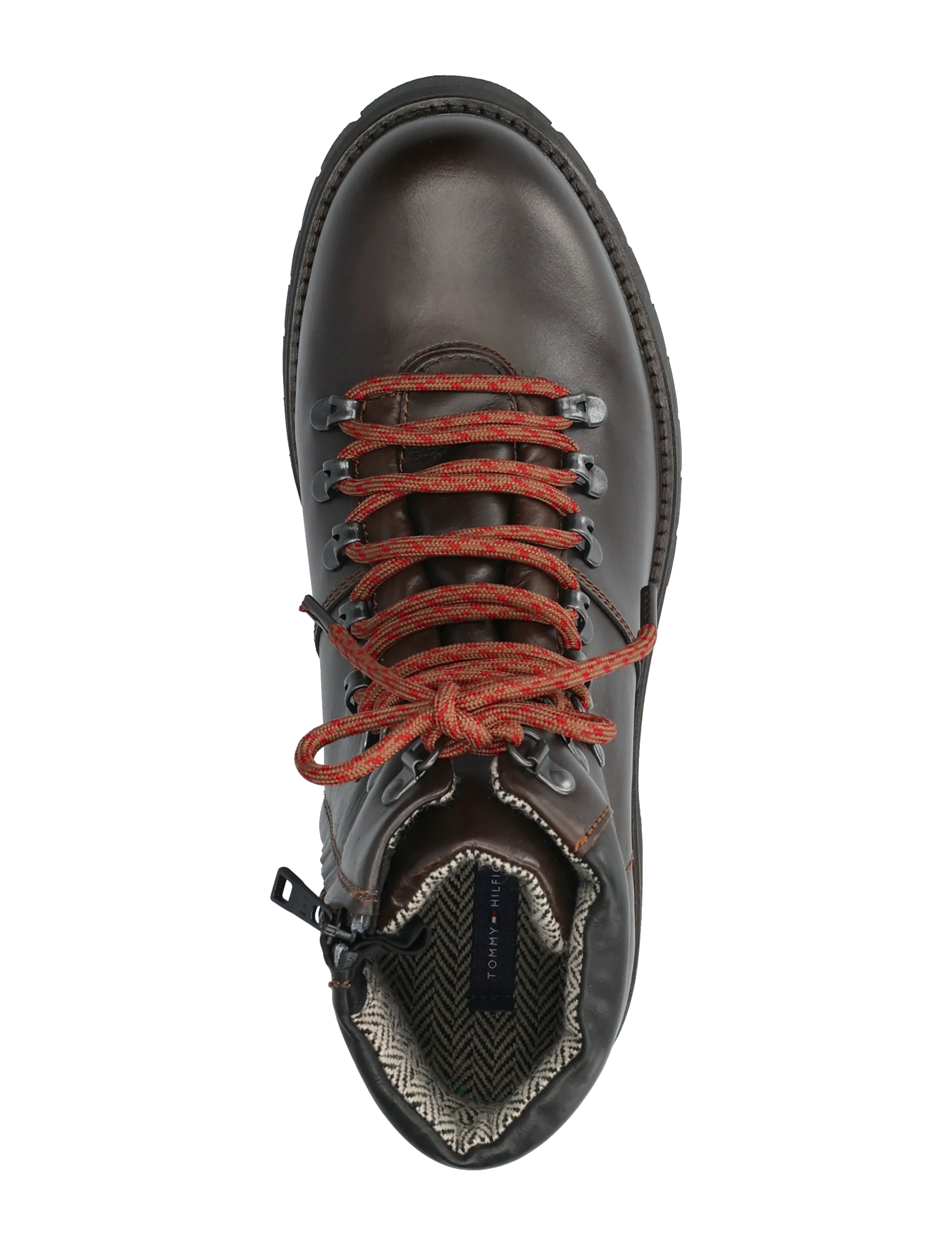 Tommy Hilfiger - ELEVATED OUTDOOR LTH WPM BOOT - kängor med snörning - brushed brown - 3
