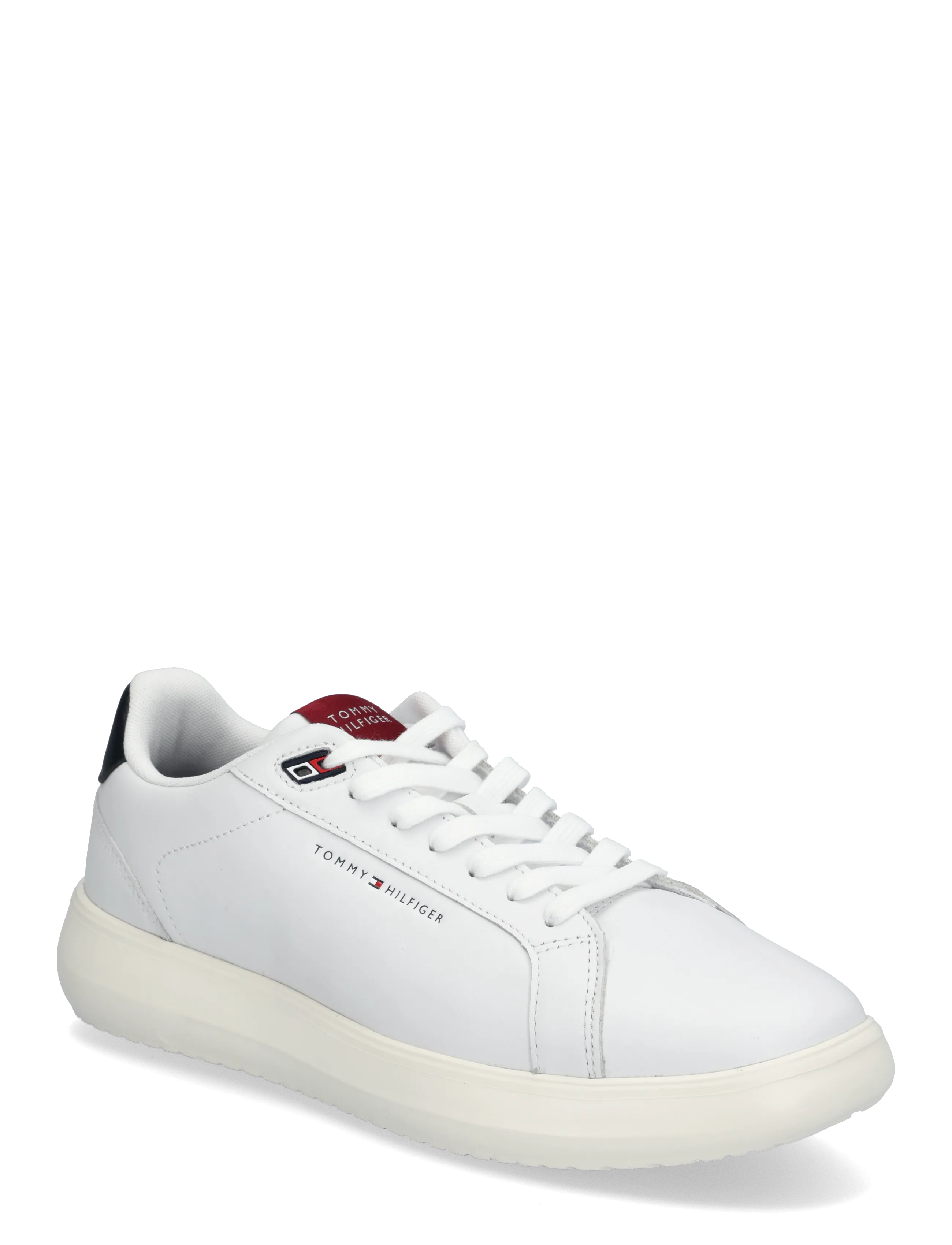 Tommy Hilfiger LIGHT CHUNKY LEATHER SNEAKER - Tommy Hilfiger - RWB / white
