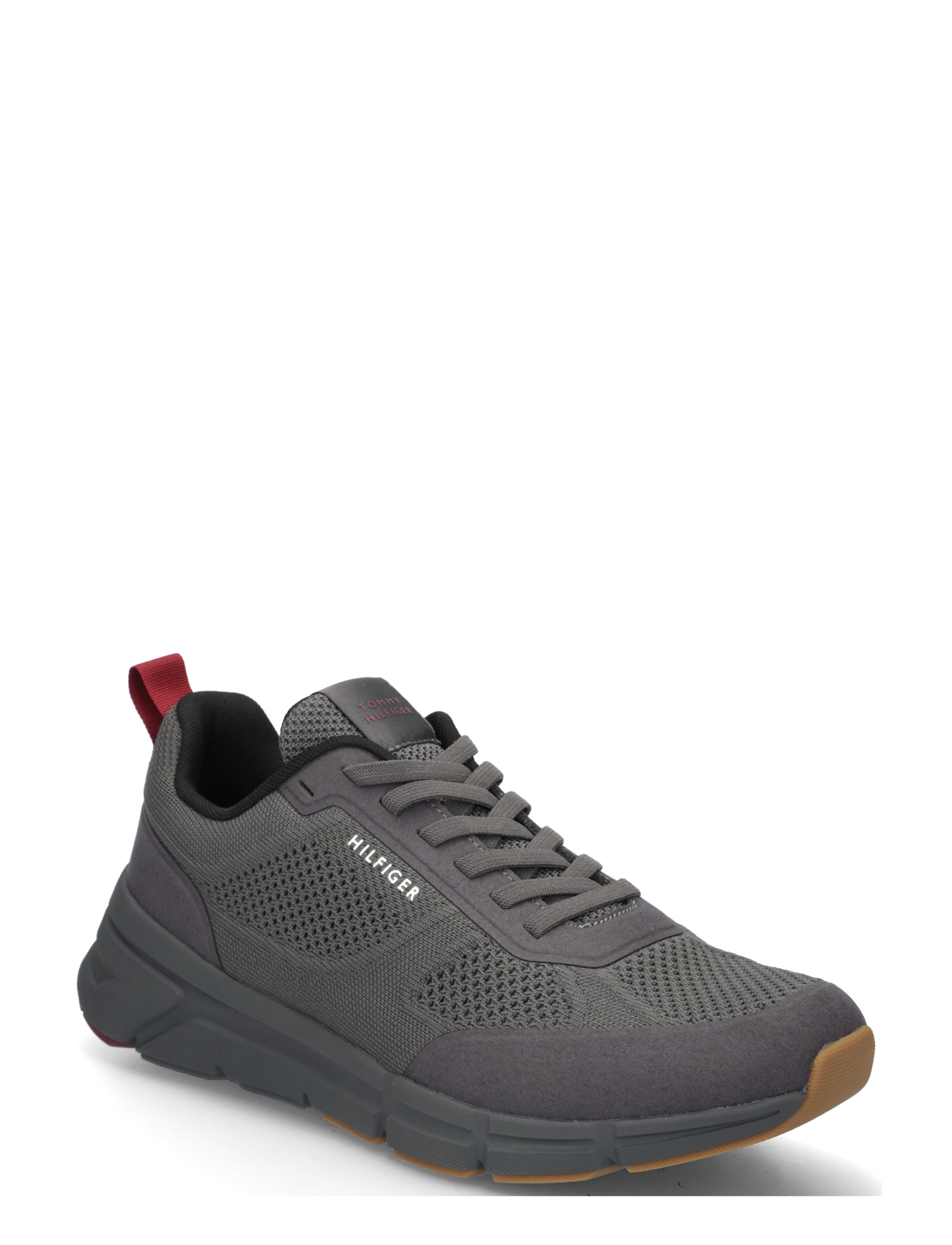 Tommy Hilfiger LIGHT KNITTED HILFIGER RUNNER - Neuheiten - DARK ASH / grey