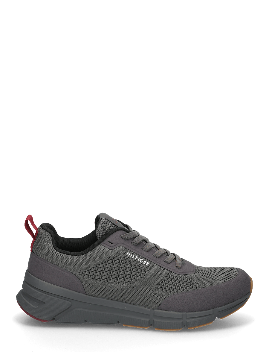 Tommy Hilfiger - LIGHT KNITTED HILFIGER RUNNER - shoppa efter tillfälle - dark ash - 2