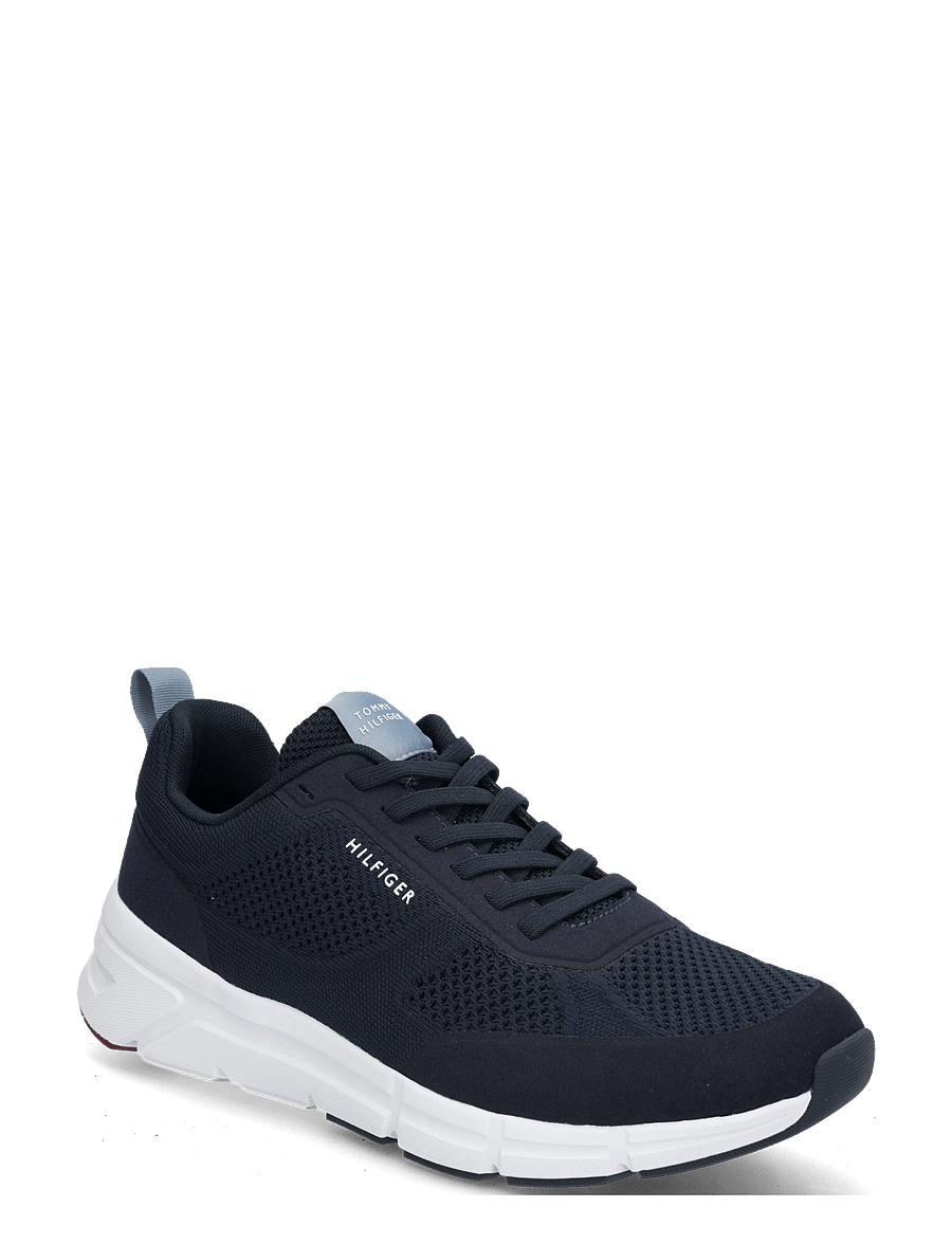 Tommy Hilfiger - LIGHT KNITTED HILFIGER RUNNER - low-top sneaker - navy blue - 0
