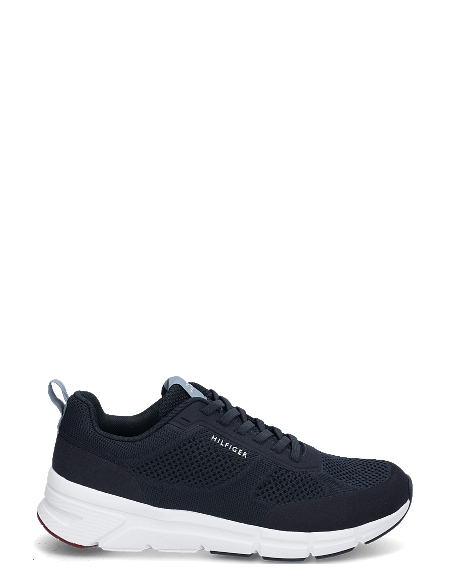 Tommy Hilfiger - LIGHT KNITTED HILFIGER RUNNER - low-top sneaker - navy blue - 2