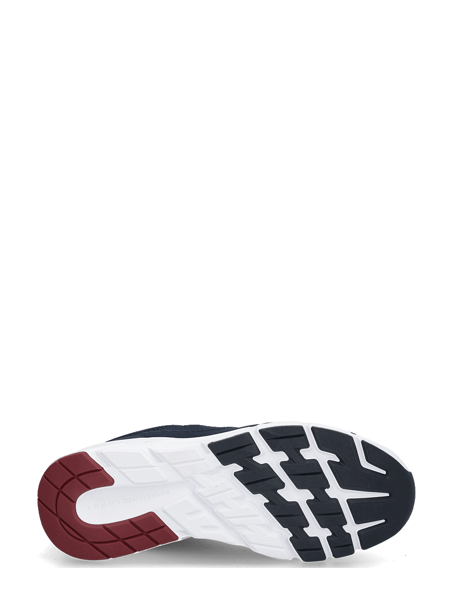 Tommy Hilfiger - LIGHT KNITTED HILFIGER RUNNER - low-top sneaker - navy blue - 4