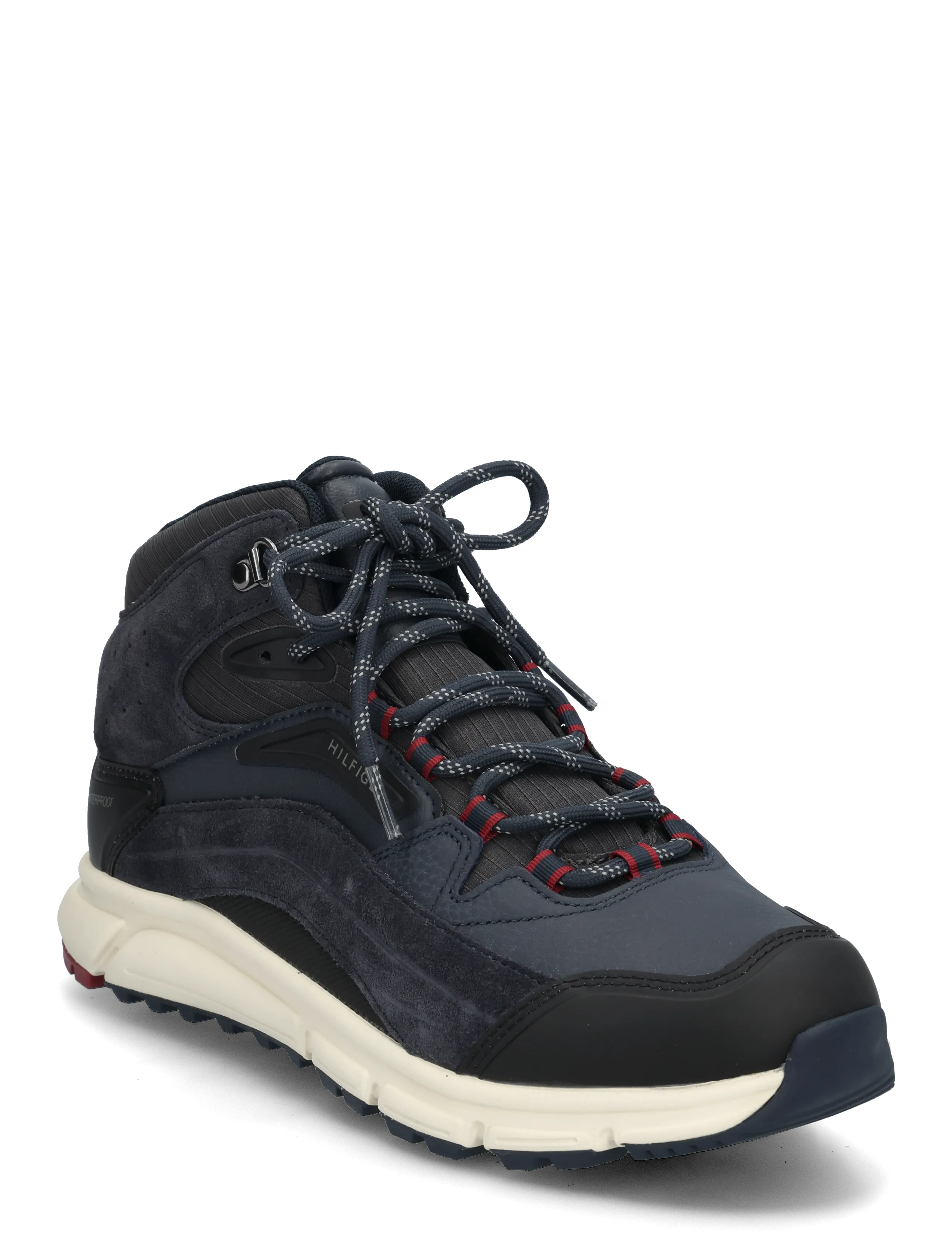 Tommy Hilfiger HILFIGER WP MIX CHUKKA RUNNER - Chukka boots - NAVY BLUE / navy