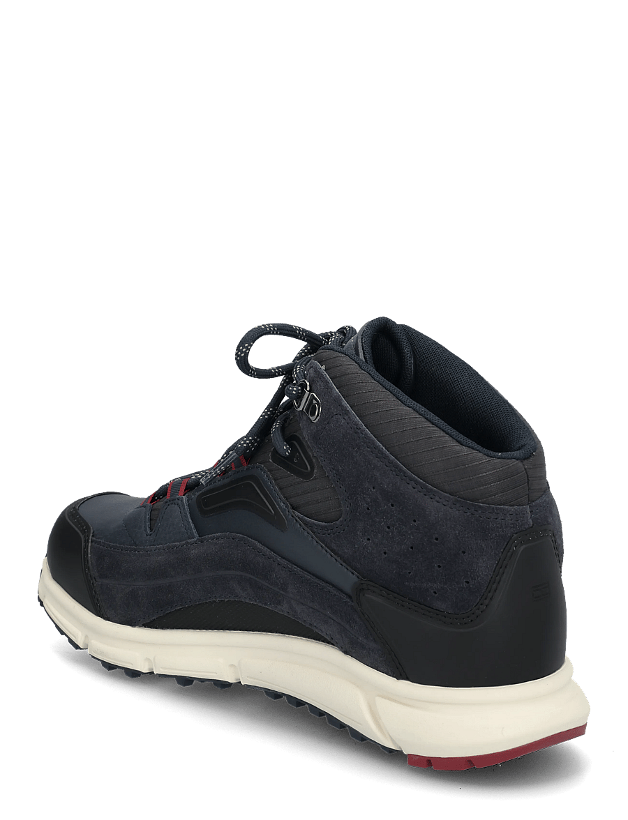Tommy Hilfiger - HILFIGER WP MIX CHUKKA RUNNER - chukka boots - navy blue - 1
