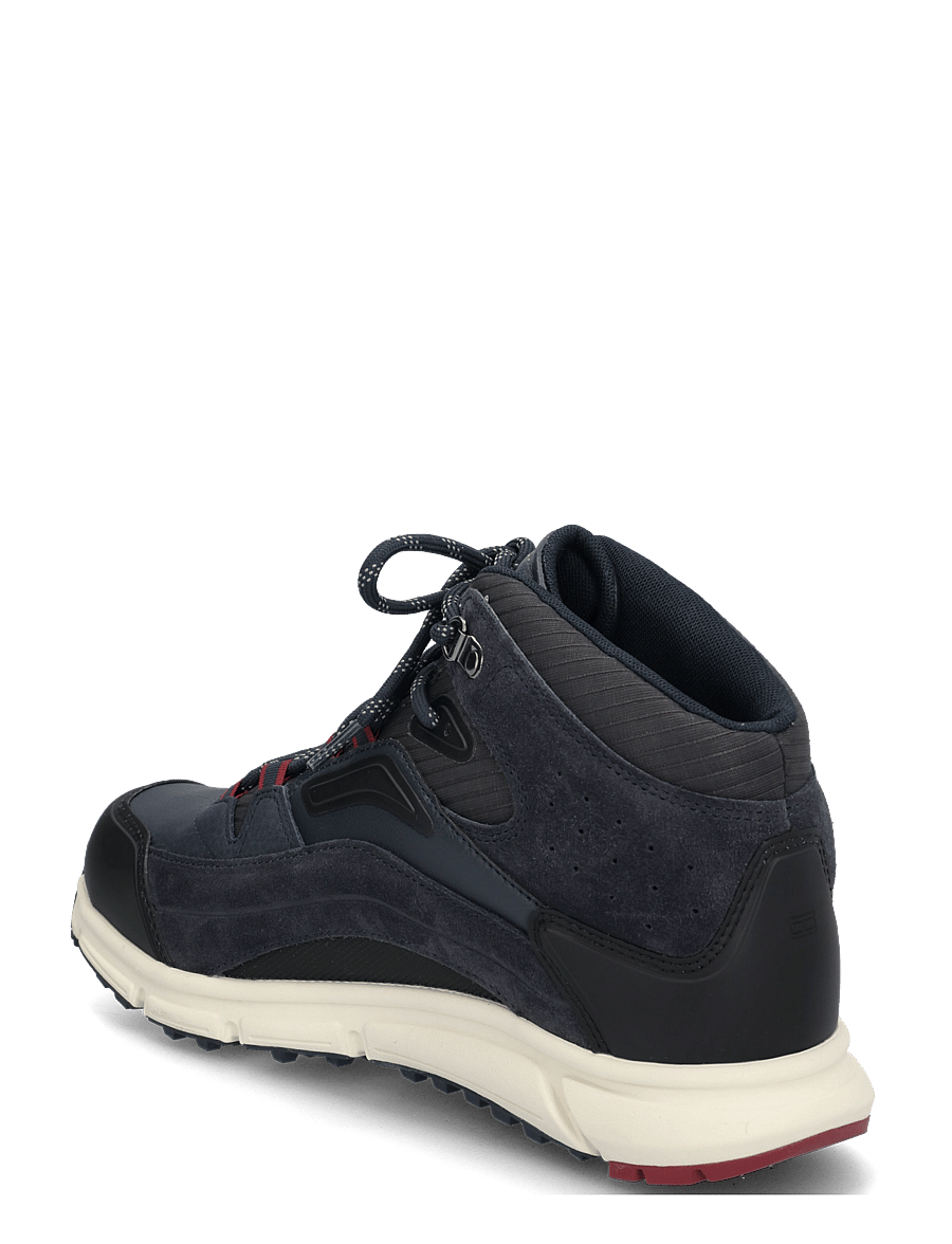Tommy Hilfiger - HILFIGER WP MIX CHUKKA RUNNER - chukka boots - navy blue - 1