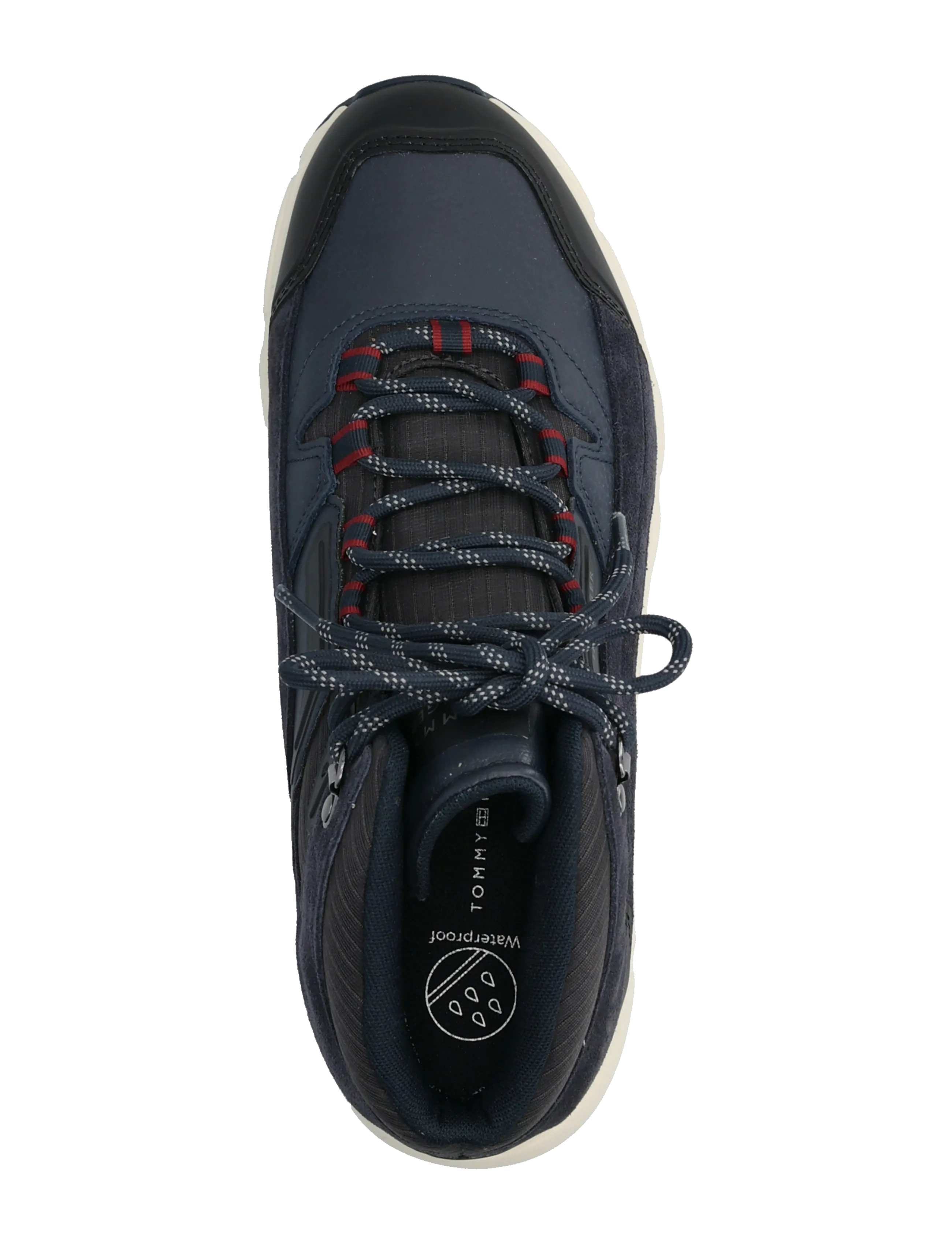 Tommy Hilfiger - HILFIGER WP MIX CHUKKA RUNNER - chukka boots - navy blue - 3