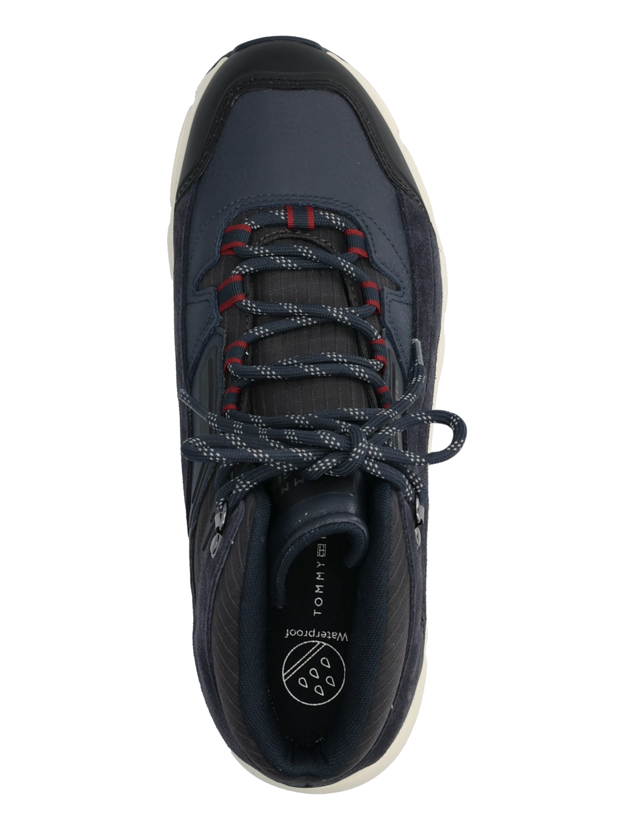 Tommy Hilfiger - HILFIGER WP MIX CHUKKA RUNNER - chukka boots - navy blue - 3