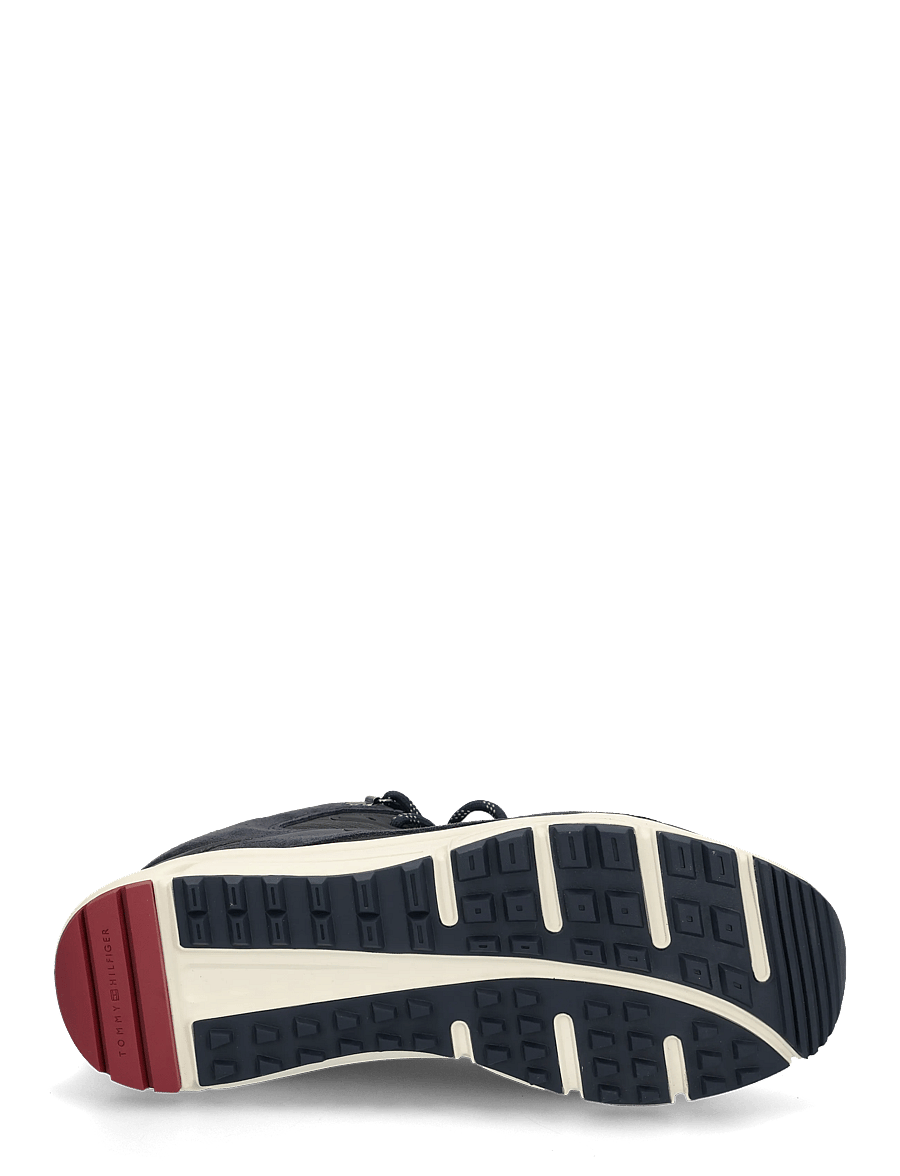 Tommy Hilfiger - HILFIGER WP MIX CHUKKA RUNNER - chukka boots - navy blue - 4