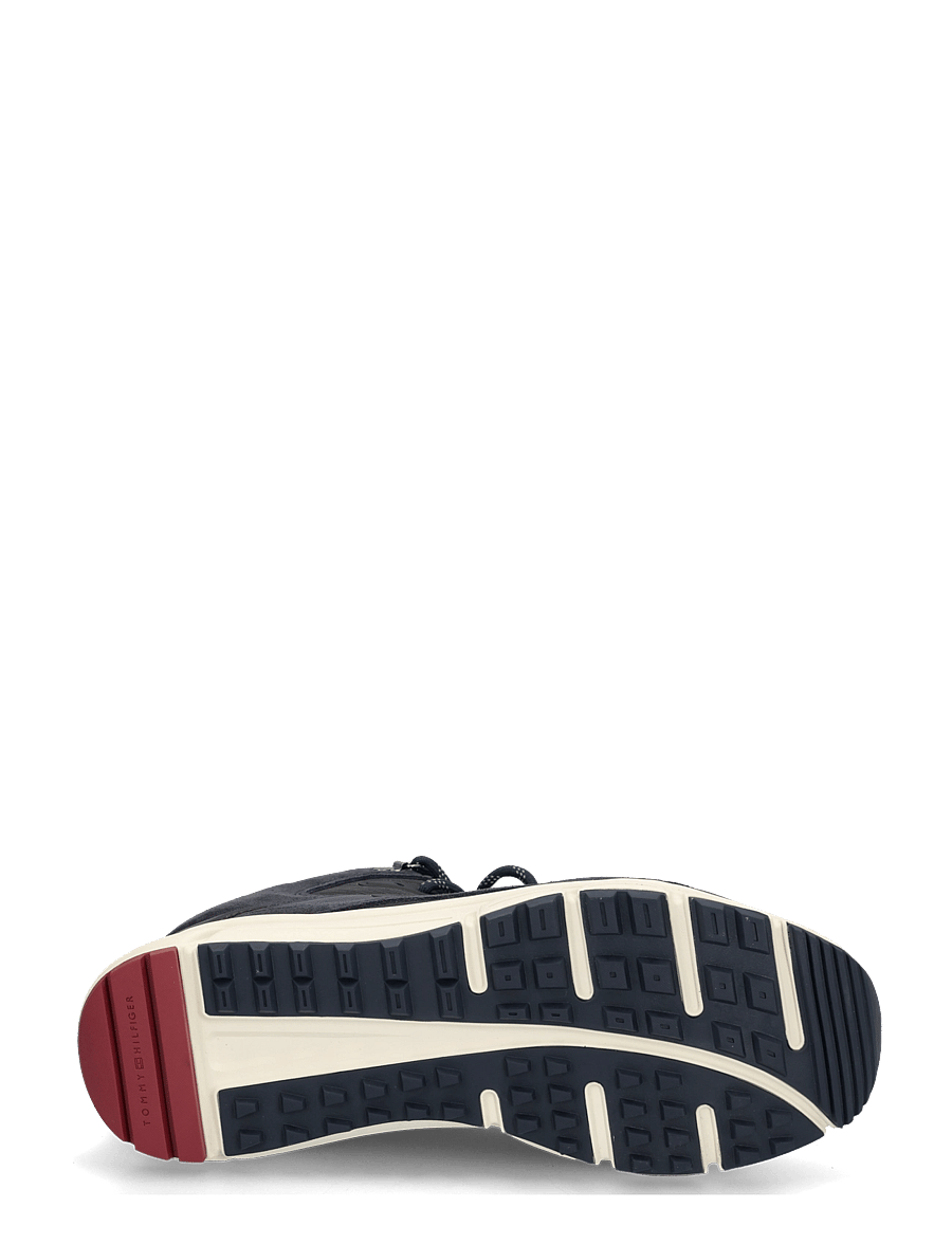 Tommy Hilfiger - HILFIGER WP MIX CHUKKA RUNNER - chukka boots - navy blue - 4