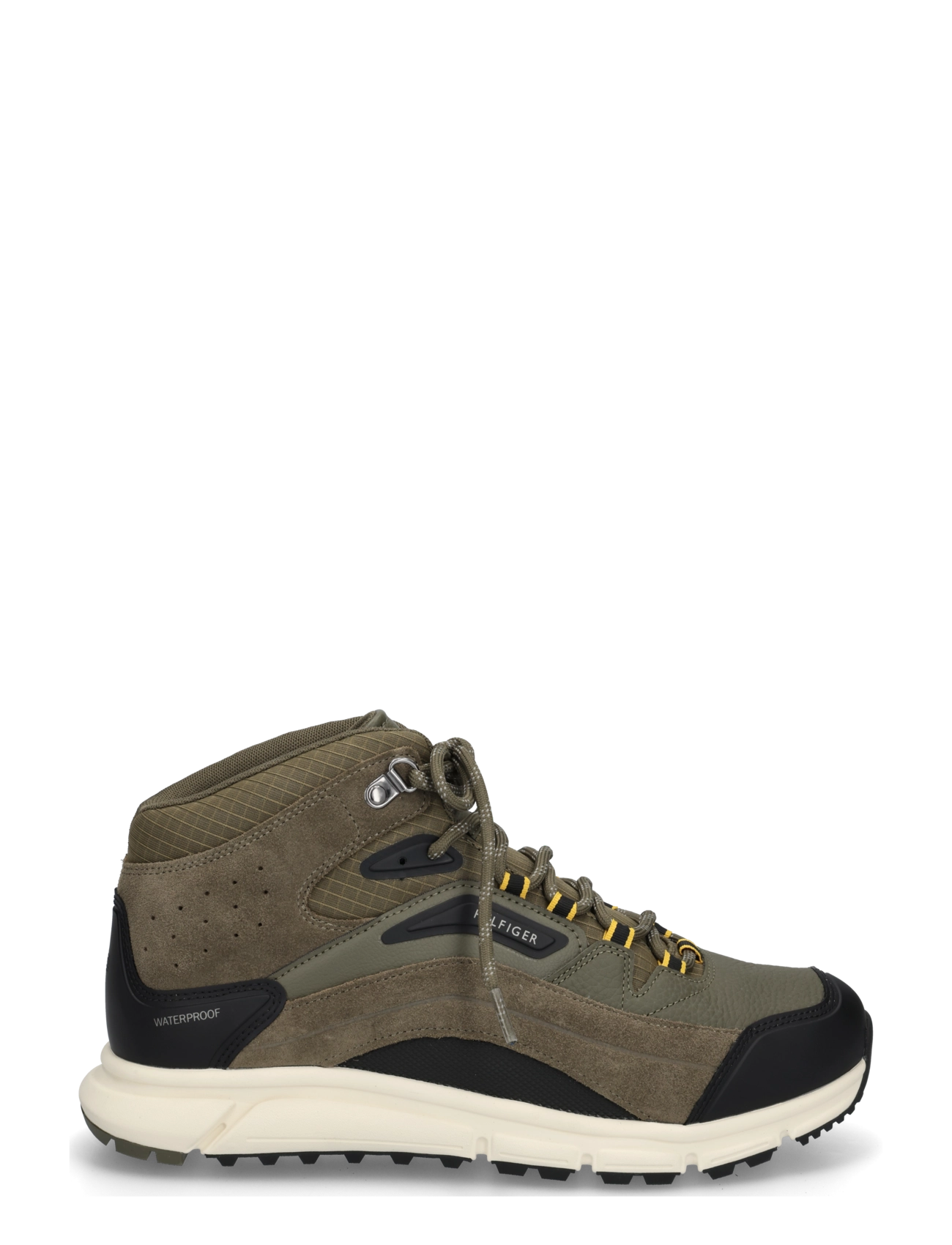 Tommy Hilfiger - HILFIGER WP MIX CHUKKA RUNNER - chukka boots - platinum olive - 2