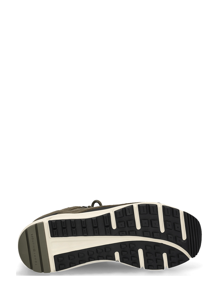 Tommy Hilfiger - HILFIGER WP MIX CHUKKA RUNNER - chukka boots - platinum olive - 4