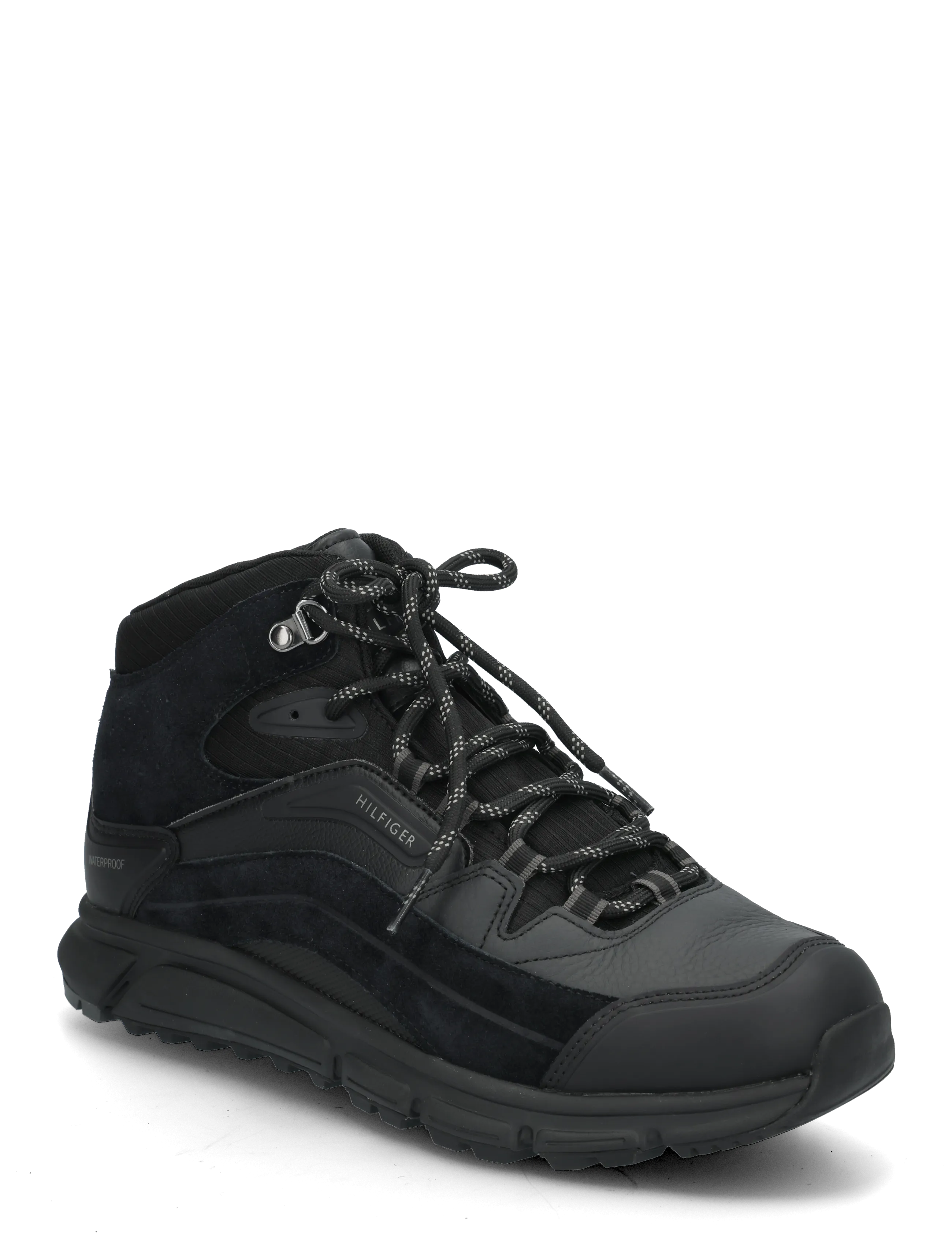 Tommy Hilfiger HILFIGER WP MIX CHUKKA RUNNER - Tommy Hilfiger - TRIPLE BLACK / black
