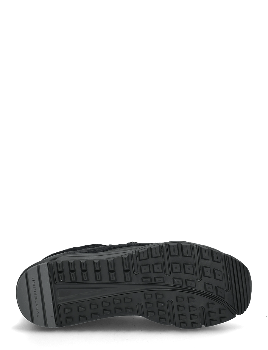 Tommy Hilfiger - HILFIGER WP MIX CHUKKA RUNNER - chukka boots - triple black - 4
