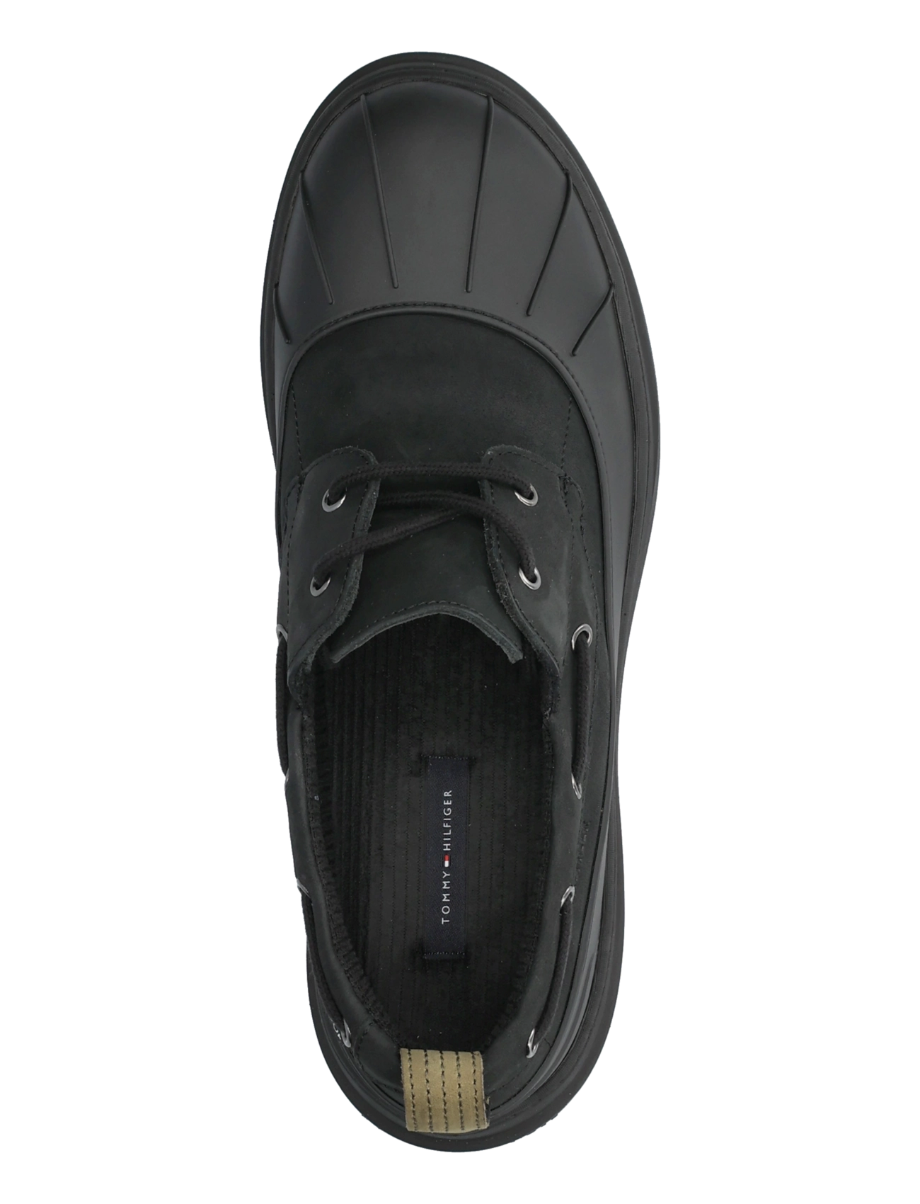Tommy Hilfiger - OUTDOOR RUBBER LTH SHOE WPM - black - 3
