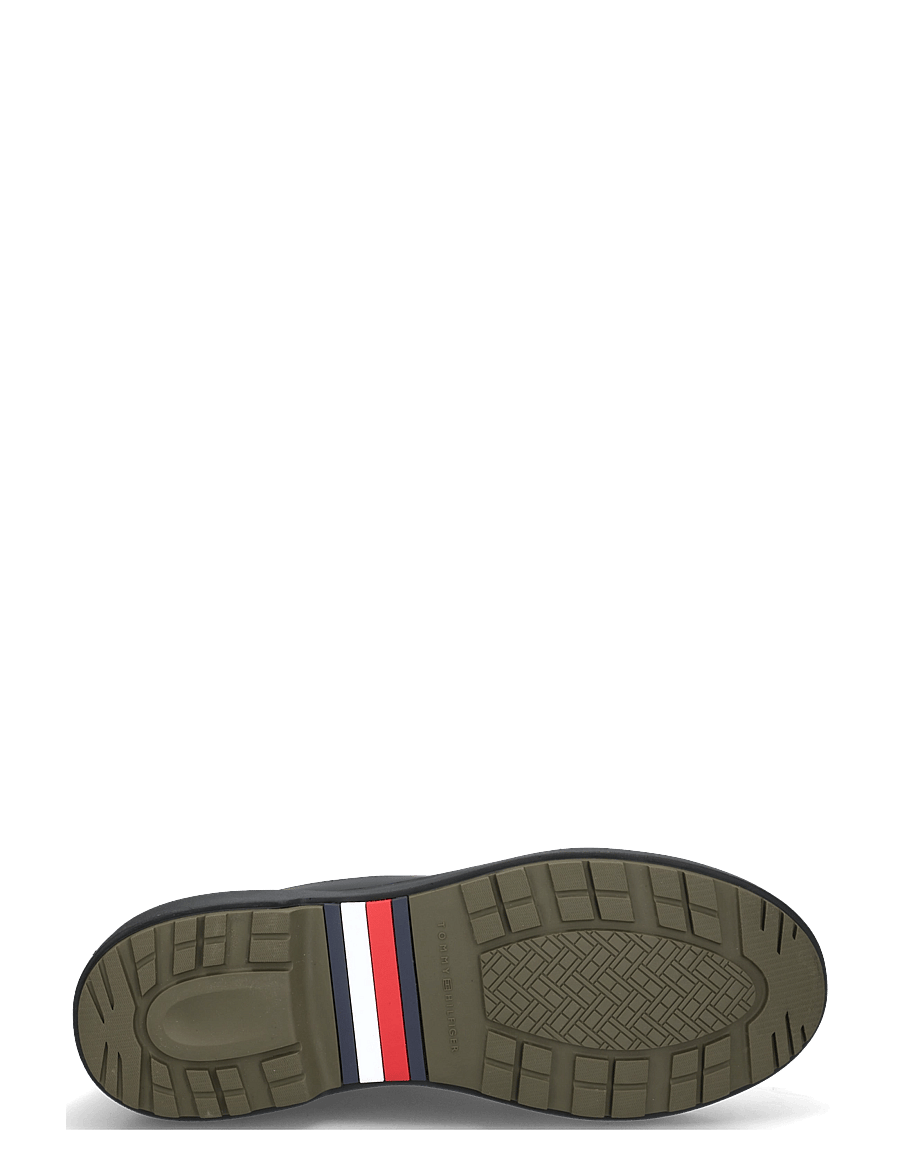 Tommy Hilfiger - OUTDOOR RUBBER LTH SHOE WPM - osta olukorra järgi - black - 4