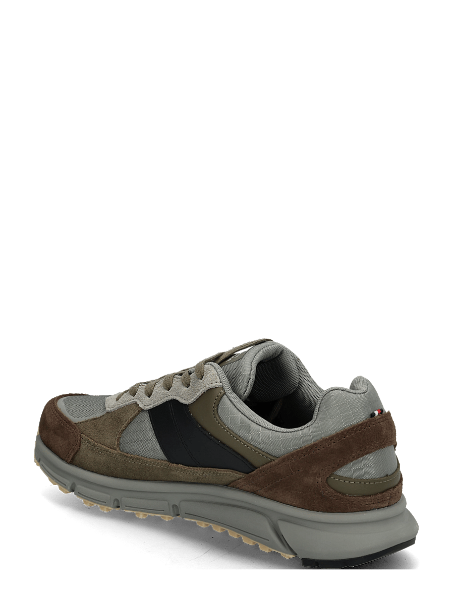 Tommy Hilfiger - HILFIGER MIX MATERIAL RUNNER - hydrogen grey - 1