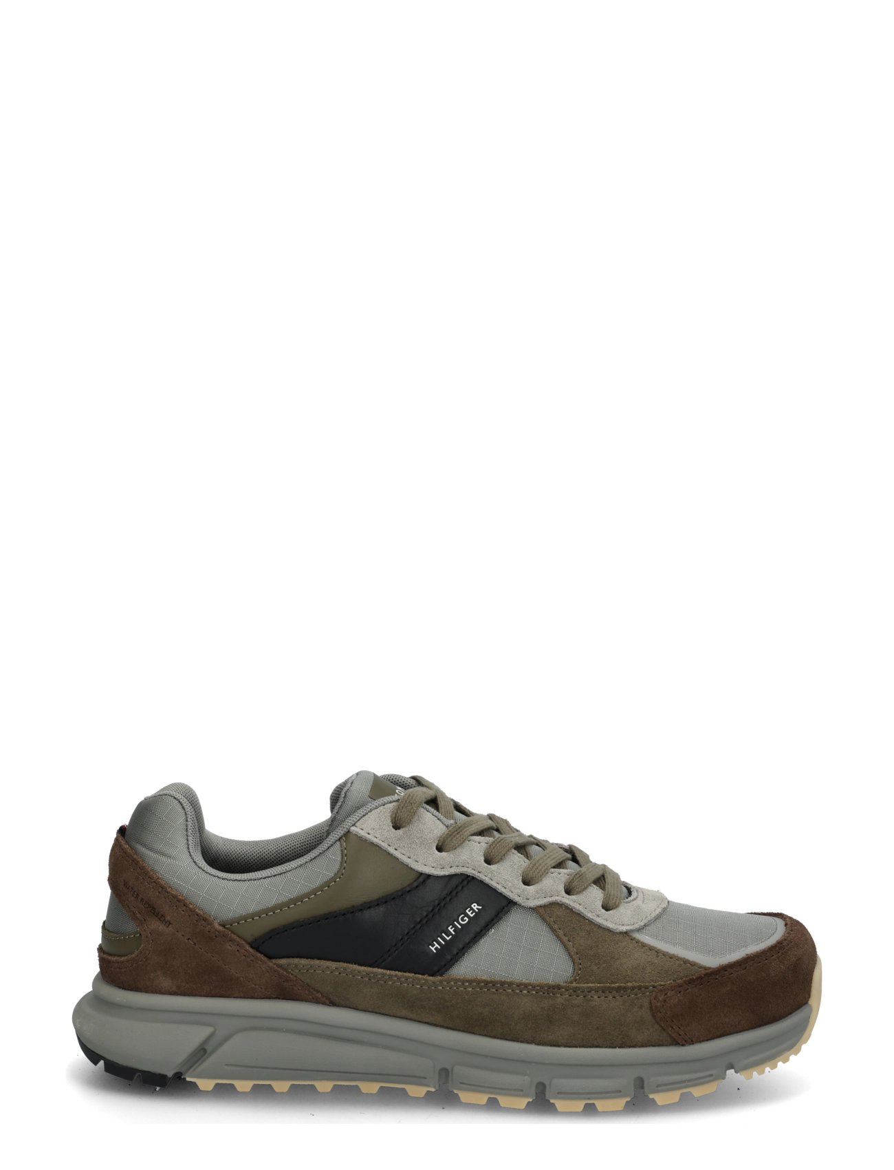 Tommy Hilfiger - HILFIGER MIX MATERIAL RUNNER - hydrogen grey - 2