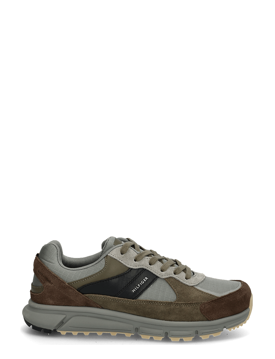 Tommy Hilfiger - HILFIGER MIX MATERIAL RUNNER - hydrogen grey - 2