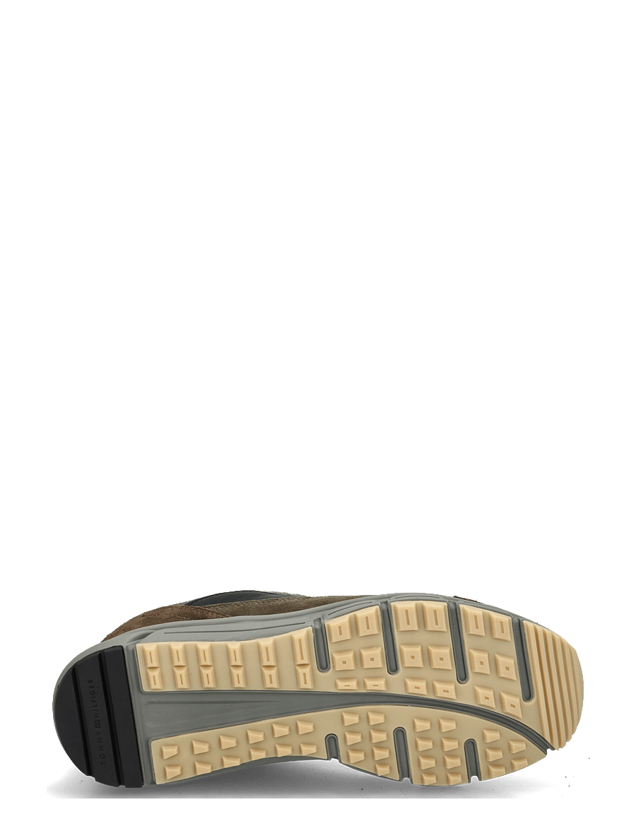 Tommy Hilfiger - HILFIGER MIX MATERIAL RUNNER - hydrogen grey - 4