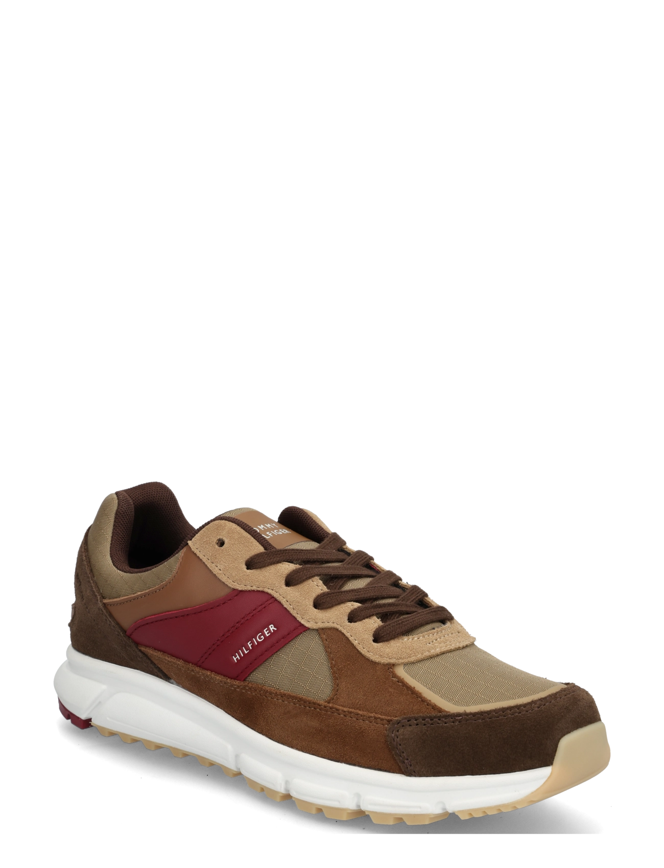 Tommy Hilfiger HILFIGER MIX MATERIAL RUNNER - Shop by occasion - SOUTHERN TAN / brown