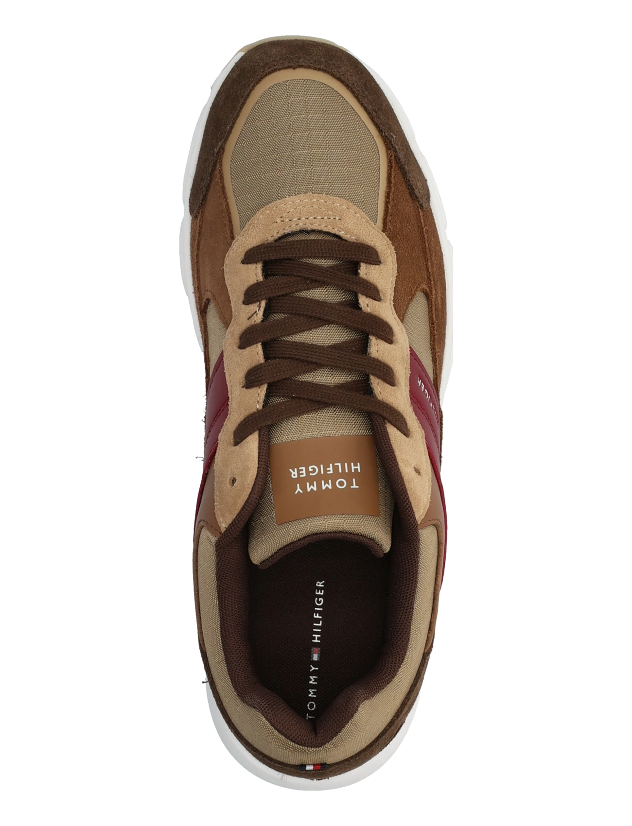 Tommy Hilfiger - HILFIGER MIX MATERIAL RUNNER - shop by occasion - southern tan - 3
