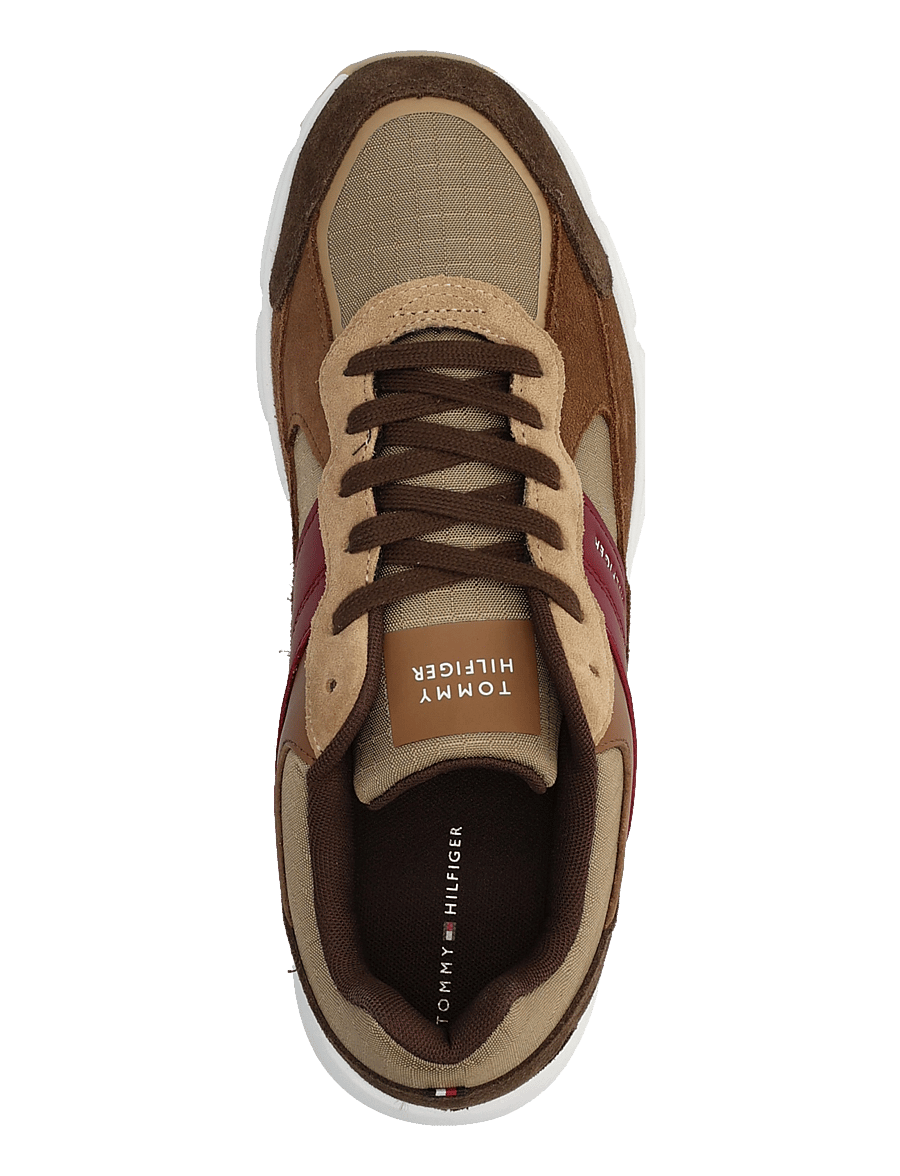 Tommy Hilfiger - HILFIGER MIX MATERIAL RUNNER - shop by occasion - southern tan - 3