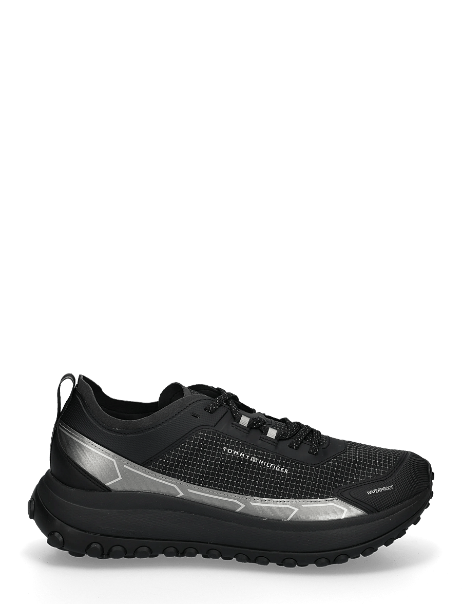 Tommy Hilfiger - THE CANYON X M MIX RUNNER WPM - shop by occasion - black - 2