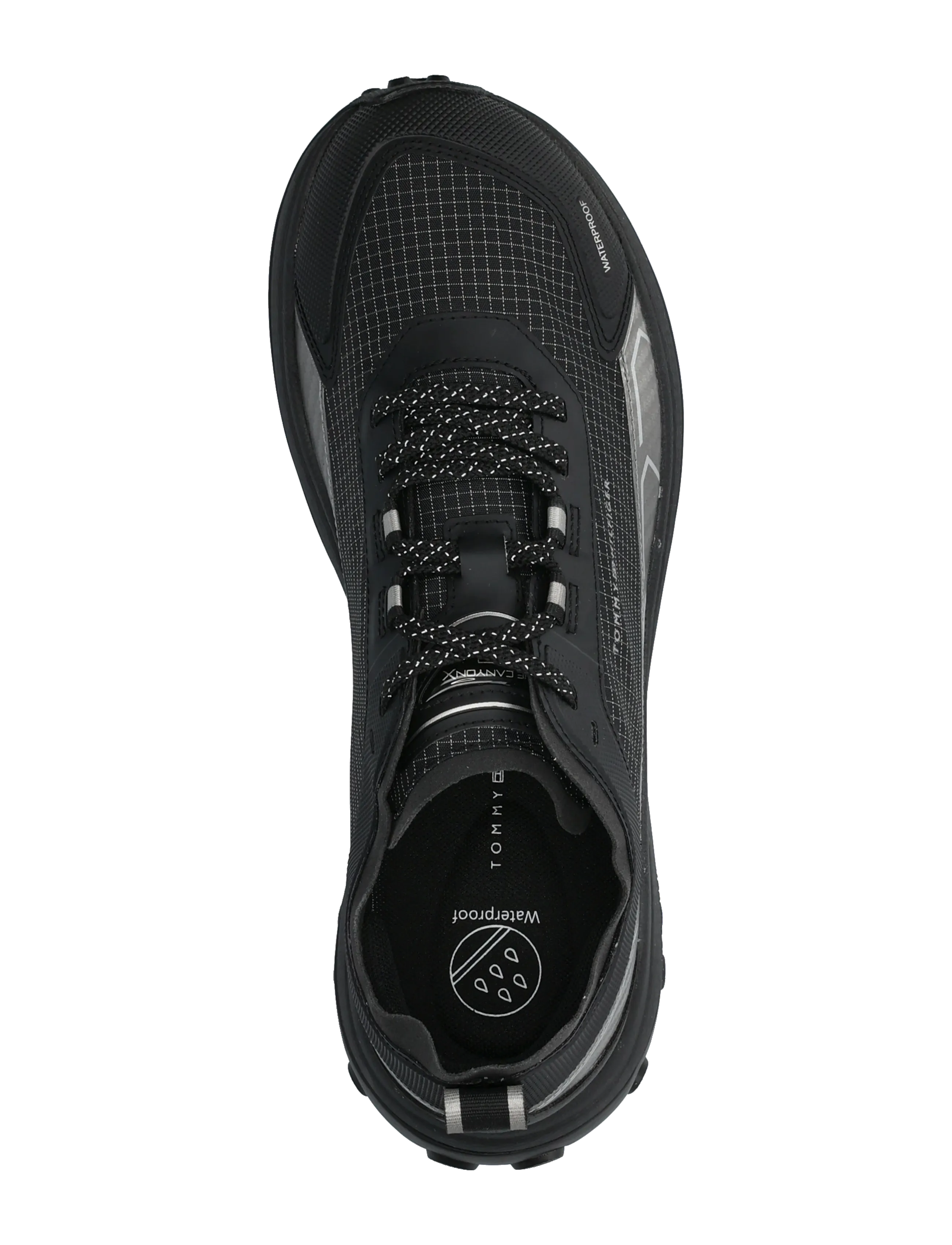 Tommy Hilfiger - THE CANYON X M MIX RUNNER WPM - shoppa efter tillfälle - black - 3