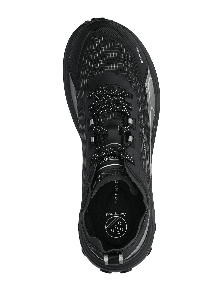 Tommy Hilfiger - THE CANYON X M MIX RUNNER WPM - shoppa efter tillfälle - black - 3