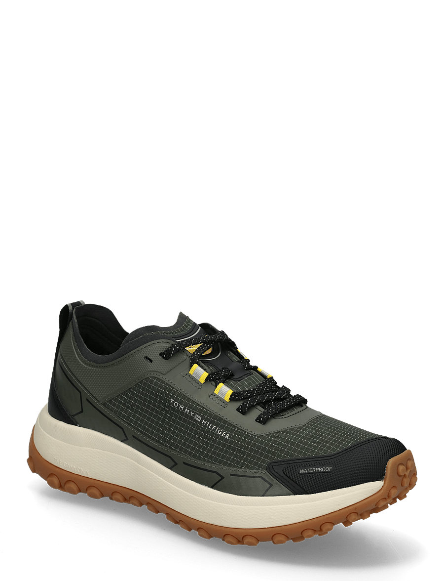 Tommy Hilfiger - THE CANYON X M MIX RUNNER WPM - nach anlass kaufen - pewter green - 0