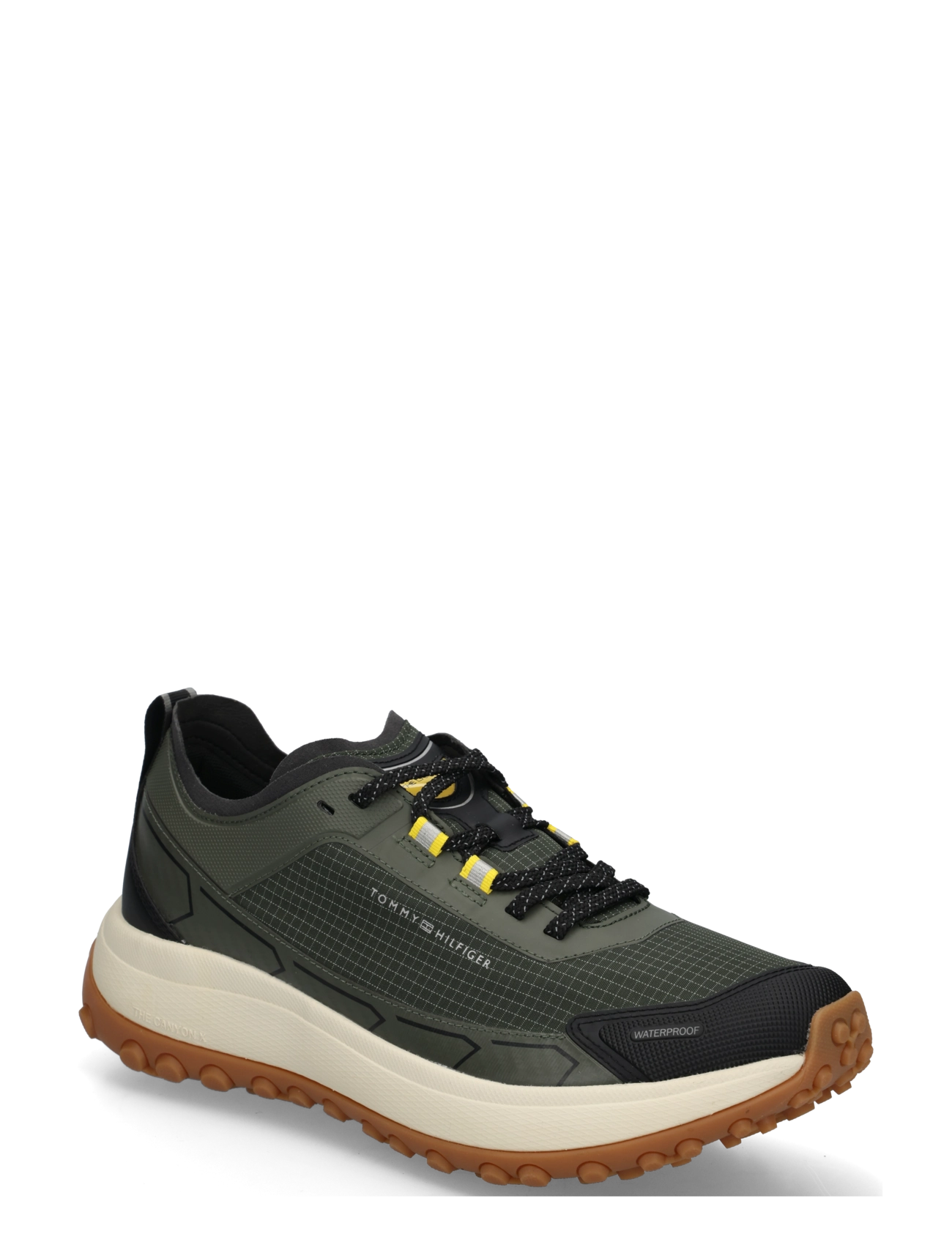 Tommy Hilfiger THE CANYON X M MIX RUNNER WPM - Shop efter anledning - PEWTER GREEN / khaki/green
