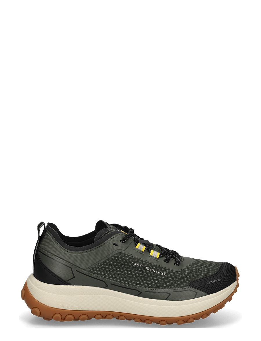 Tommy Hilfiger - THE CANYON X M MIX RUNNER WPM - low-top sneaker - pewter green - 2