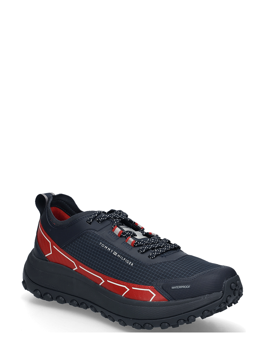 Tommy Hilfiger - THE CANYON X M MIX RUNNER WPM - lave sneakers - rwb - 0