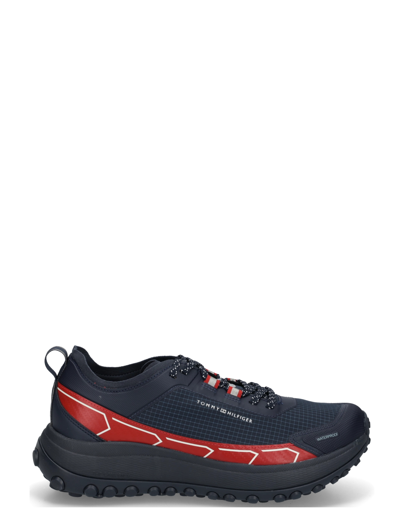 Tommy Hilfiger - THE CANYON X M MIX RUNNER WPM - lave sneakers - rwb - 2