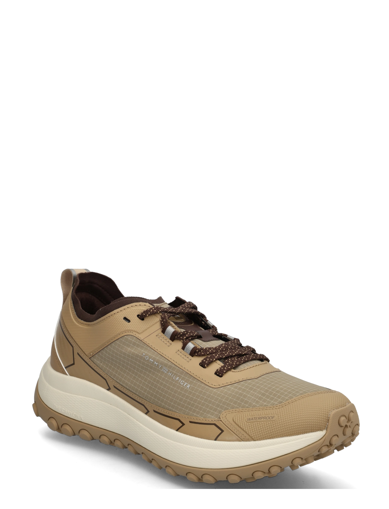 Tommy Hilfiger THE CANYON X M MIX RUNNER WPM - Skor - SOUTHERN TAN / beige