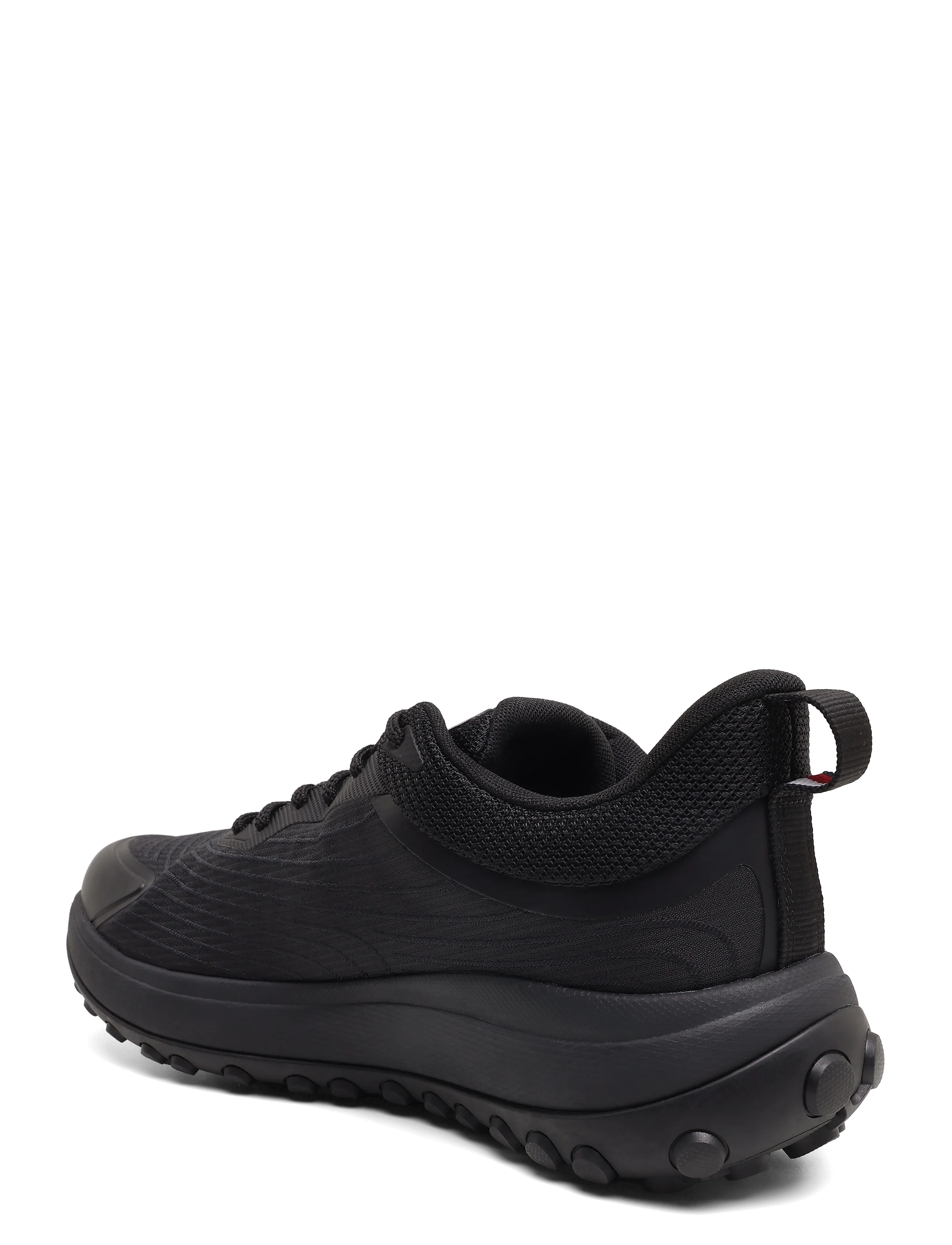 Tommy Hilfiger - THE CANYON X M KNIT RUNNER - lave sneakers - triple black - 1