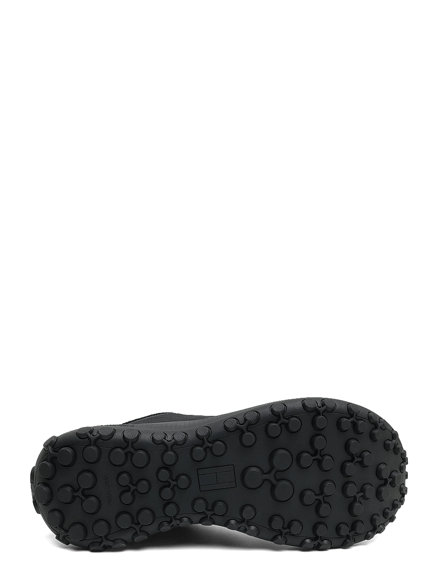 Tommy Hilfiger - THE CANYON X M KNIT RUNNER - lave sneakers - triple black - 4