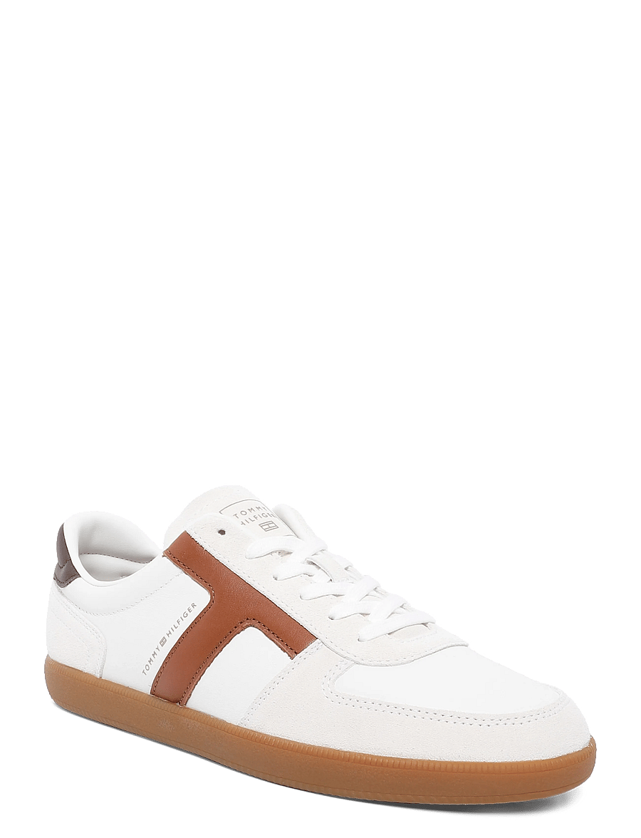 Tommy Hilfiger - TH TRIBECA SNEAKER MIX - låga sneakers - ecru - 0
