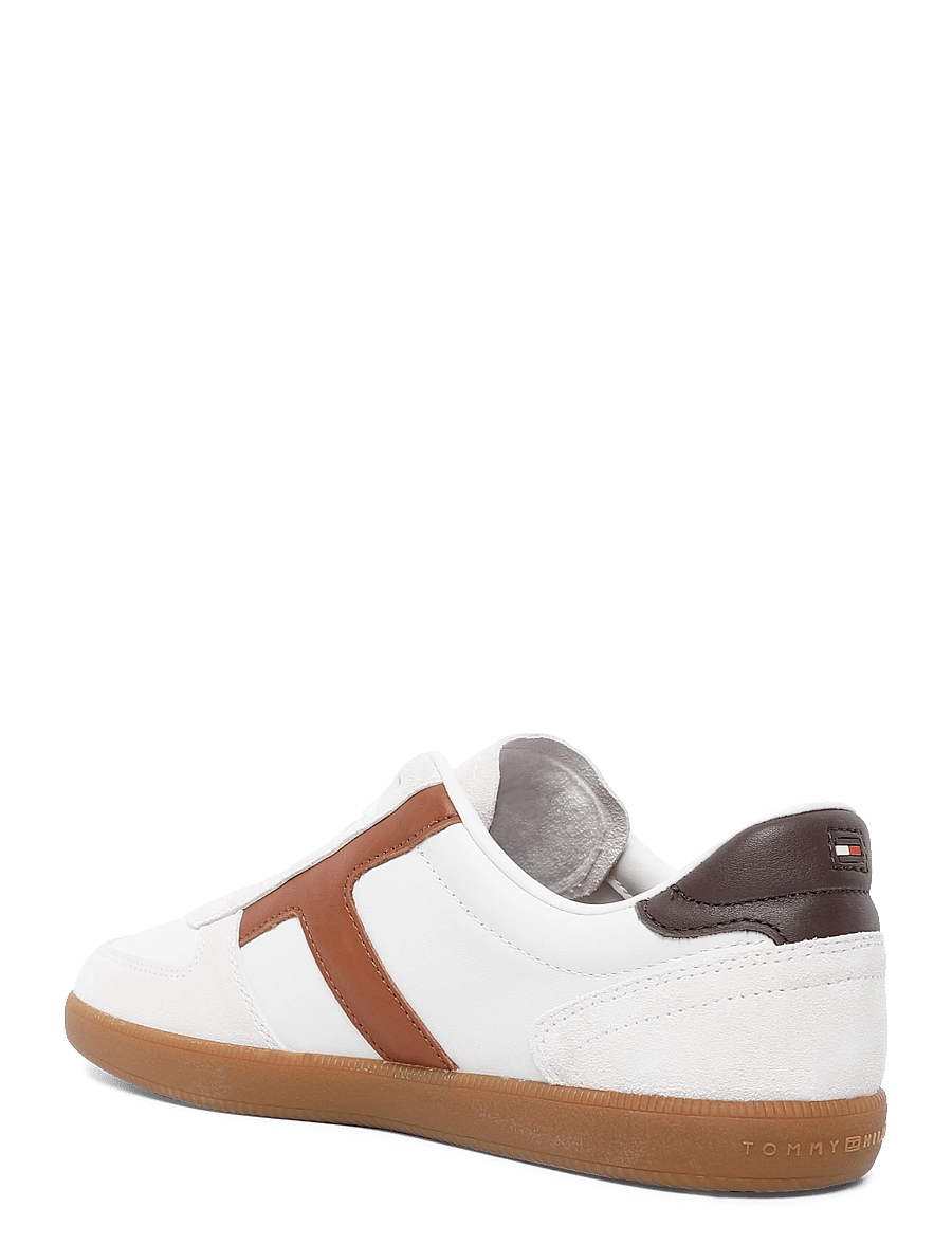 Tommy Hilfiger - TH TRIBECA SNEAKER MIX - låga sneakers - ecru - 1