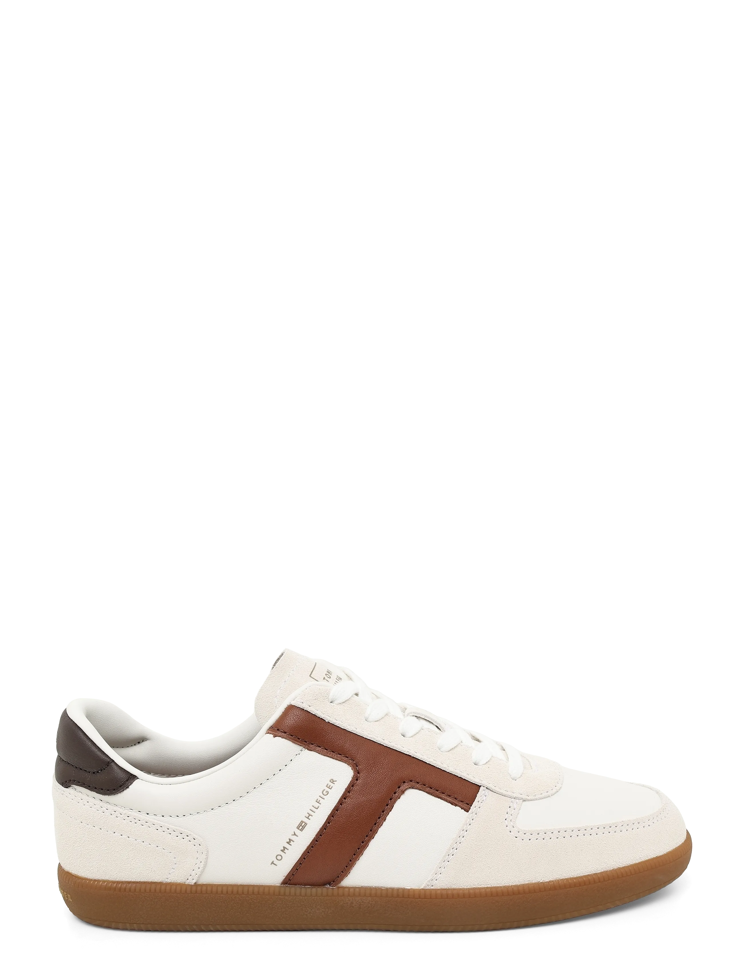 Tommy Hilfiger - TH TRIBECA SNEAKER MIX - låga sneakers - ecru - 2