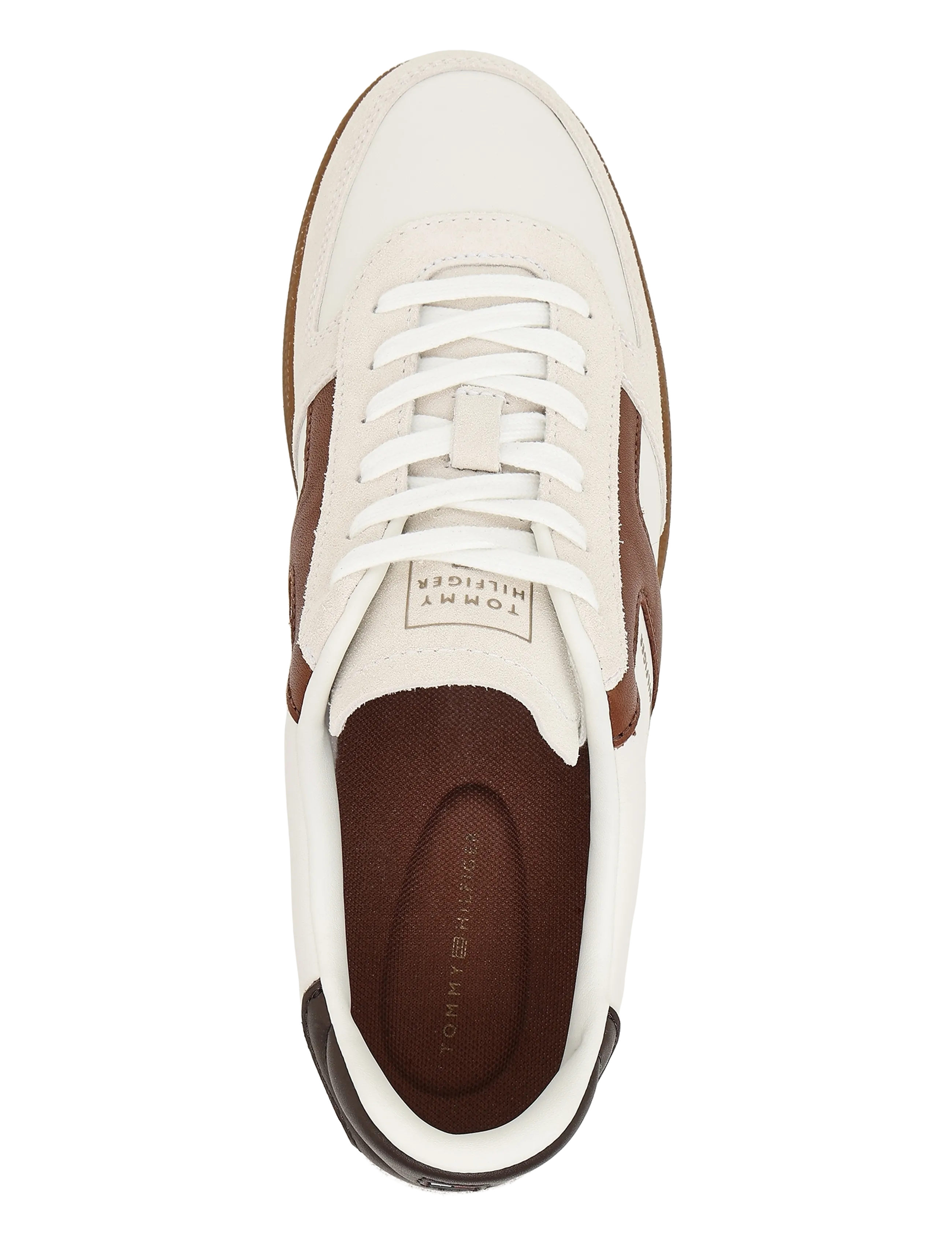 Tommy Hilfiger - TH TRIBECA SNEAKER MIX - låga sneakers - ecru - 3